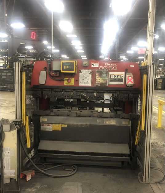 AMADA RG50 METAL PRESS BRAKES - METAL PRESS BRAKES