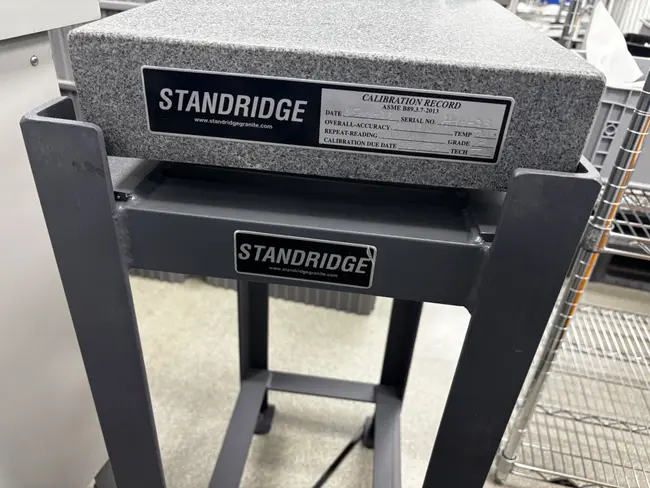 STANDRIDGE GRANITE SLAB AND STAND - undefined