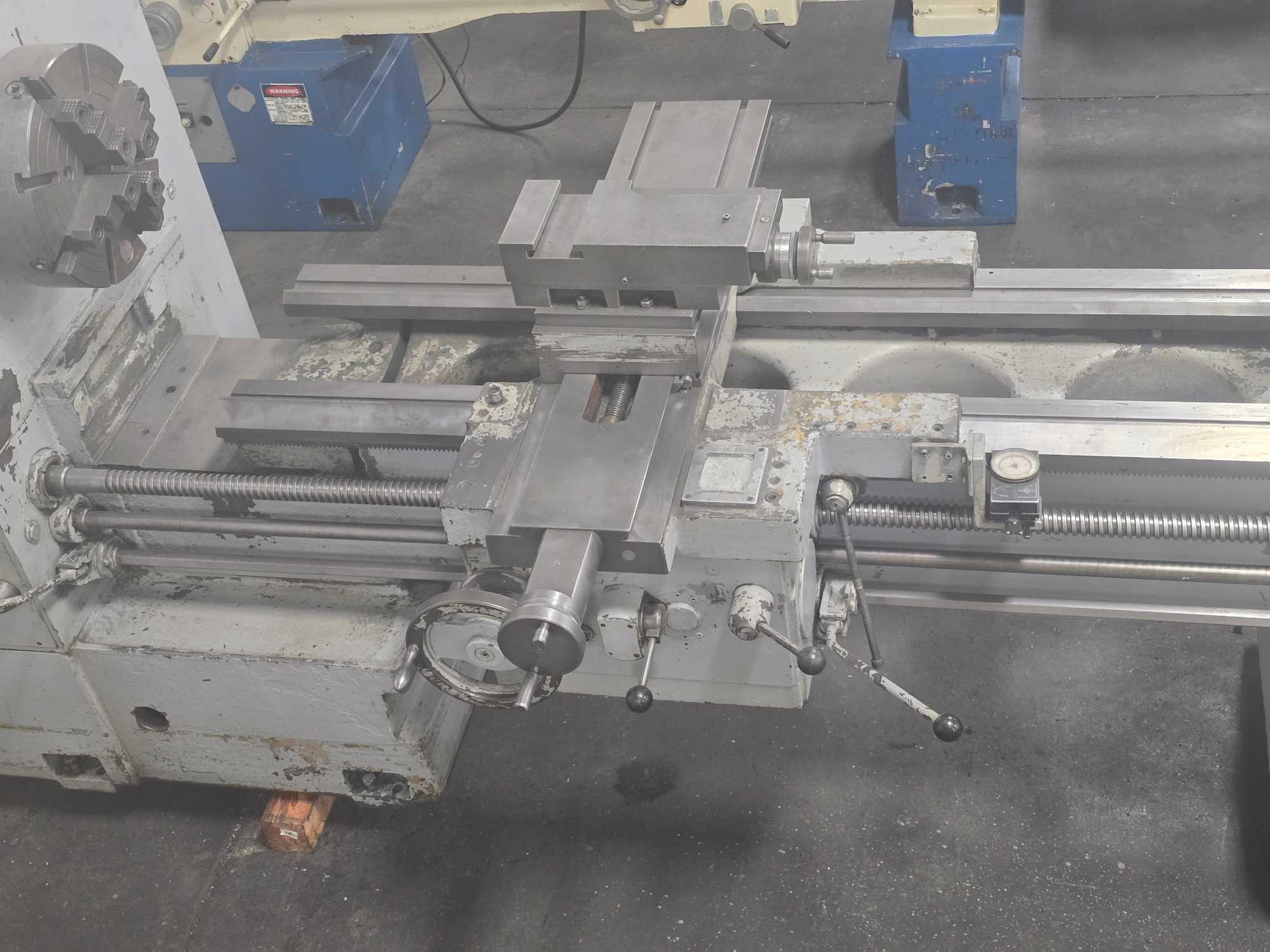 SUMMIT 26-4 X 60 GAP BED LATHE 26IN SWG 75IN CTRS 4.125IN BORE 4J CK 230V 3PH 7600LB - MANUAL LATHES