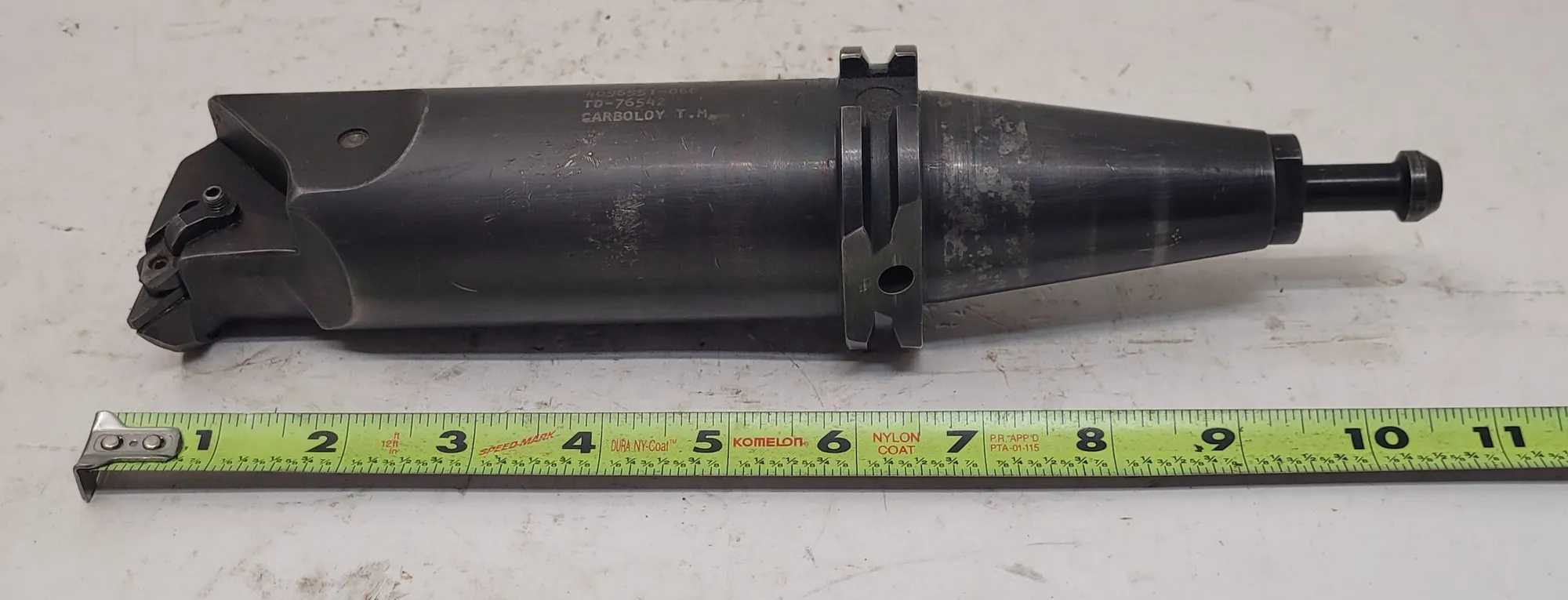 CARBOLOY 4096551-066 / TD-76542 CAT 40 INDEXABLE END MILL - MACHINE TOOLING