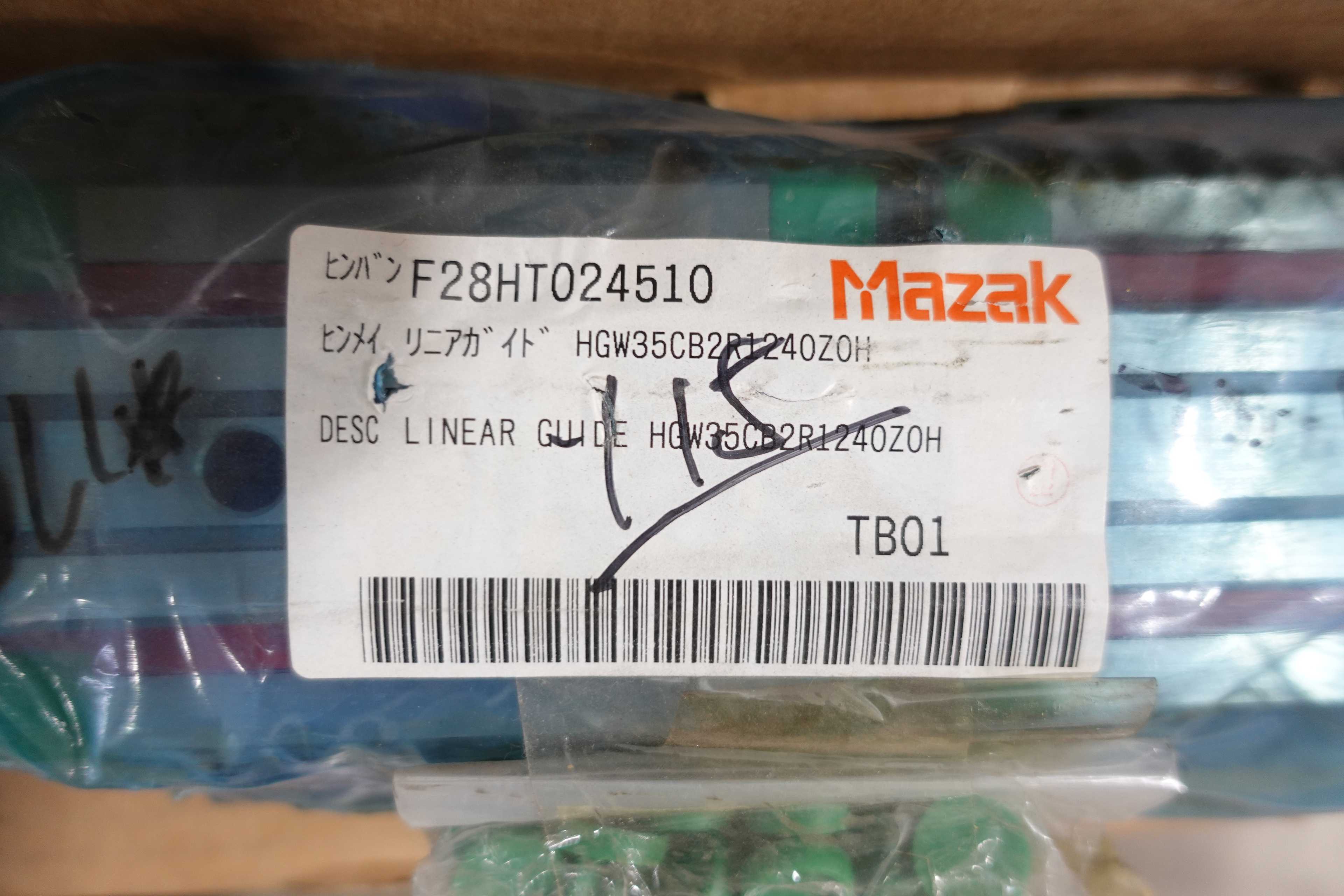 LOT OF 6 MAKINO LINEAR BEARINGS - LINEAR MOTION