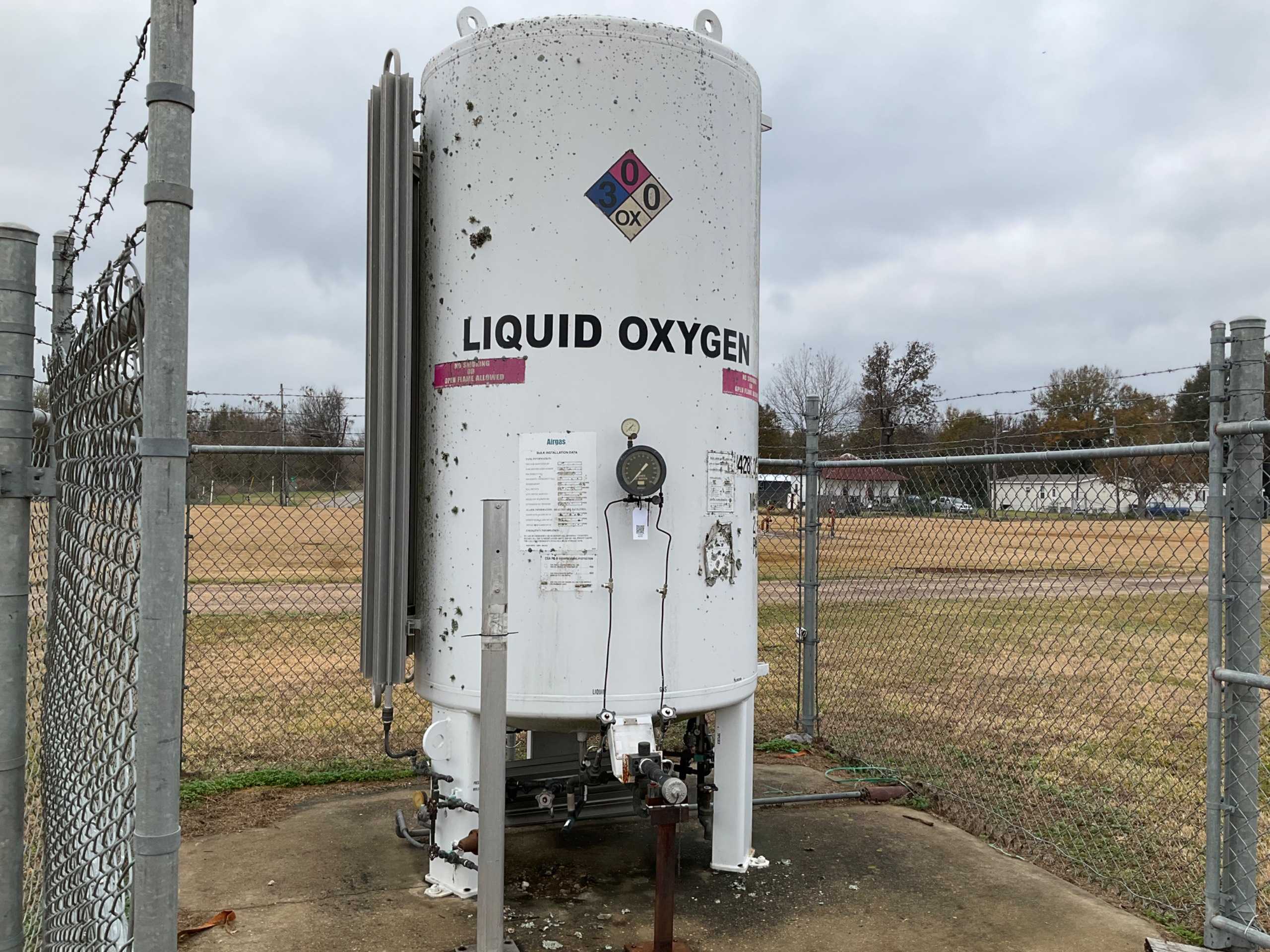 1993 MINNESOTA VALLEY ENGINEERING VCS-900-SS-250 OXYGEN TANK - TANKS