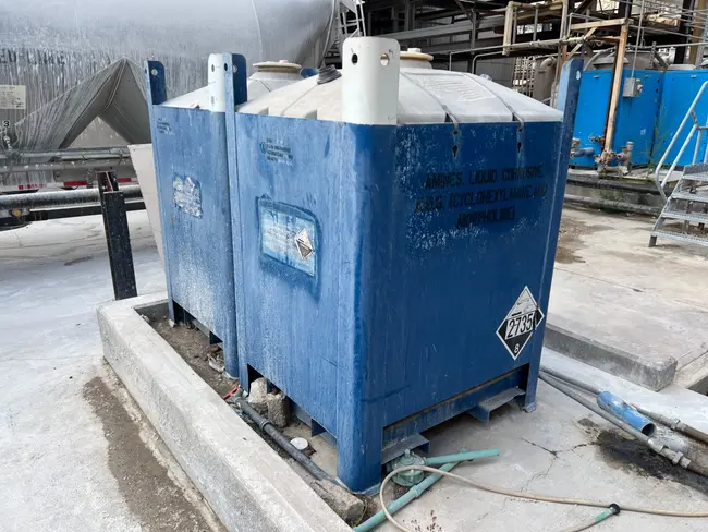 QTY 2: CHEMICAL STORAGE TANKS - undefined