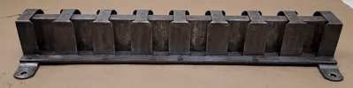 SUNNEN HONING MANDREL SET (SET OF 14) W/ RACK AND VARIOUS MANDREL SIZES - MACHINE TOOLING