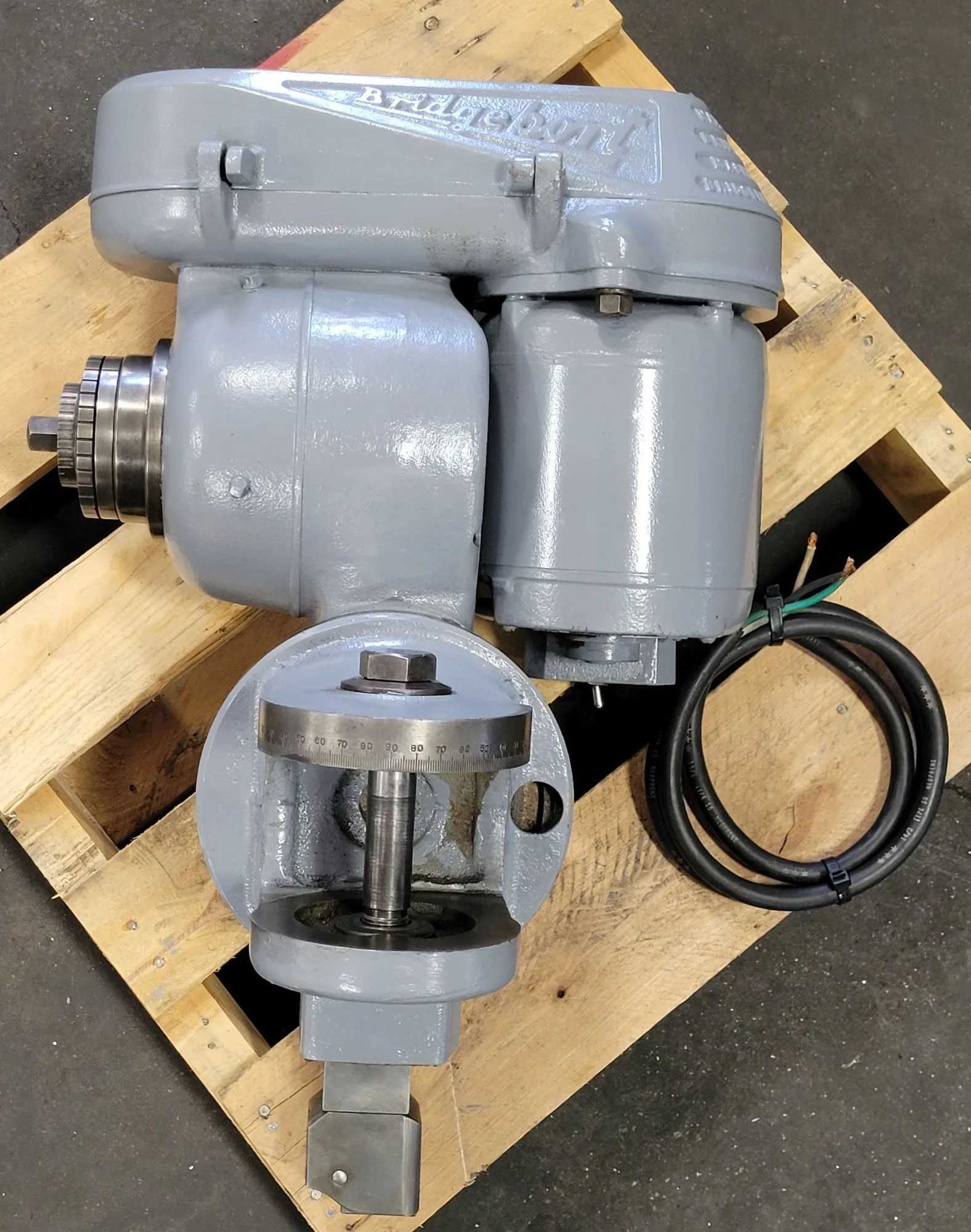 BRIDGEPORT E SHAPING HEAD, 1/3 HP MOTOR