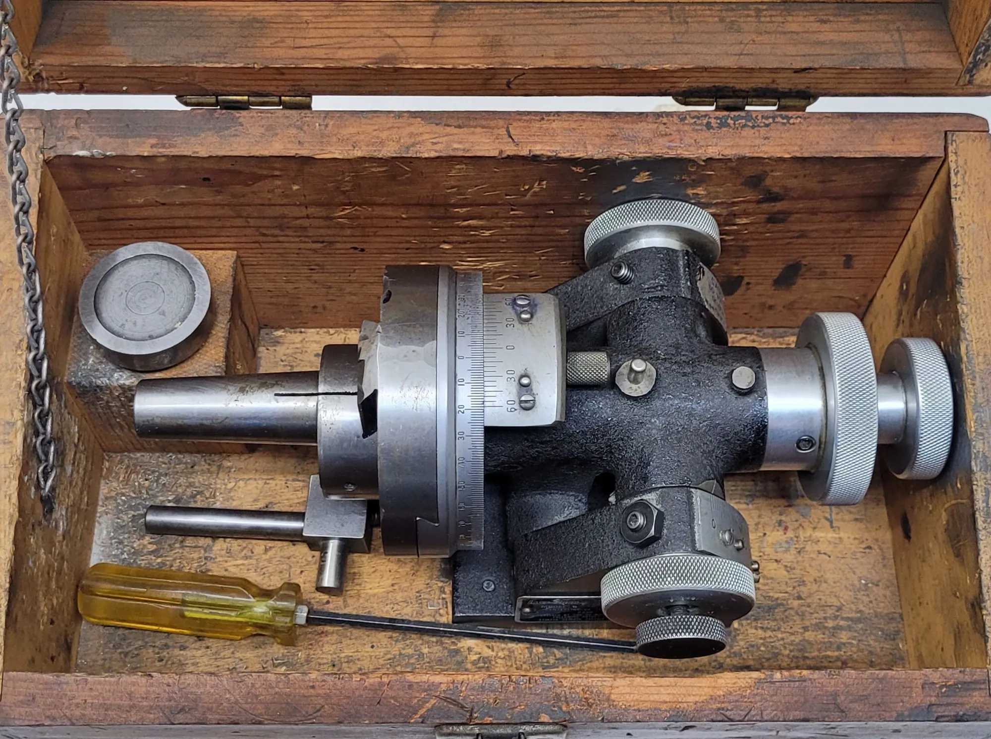 LAST WORD MODEL B TANGENT GRINDING WHEEL DRESSER - MACHINE TOOLING
