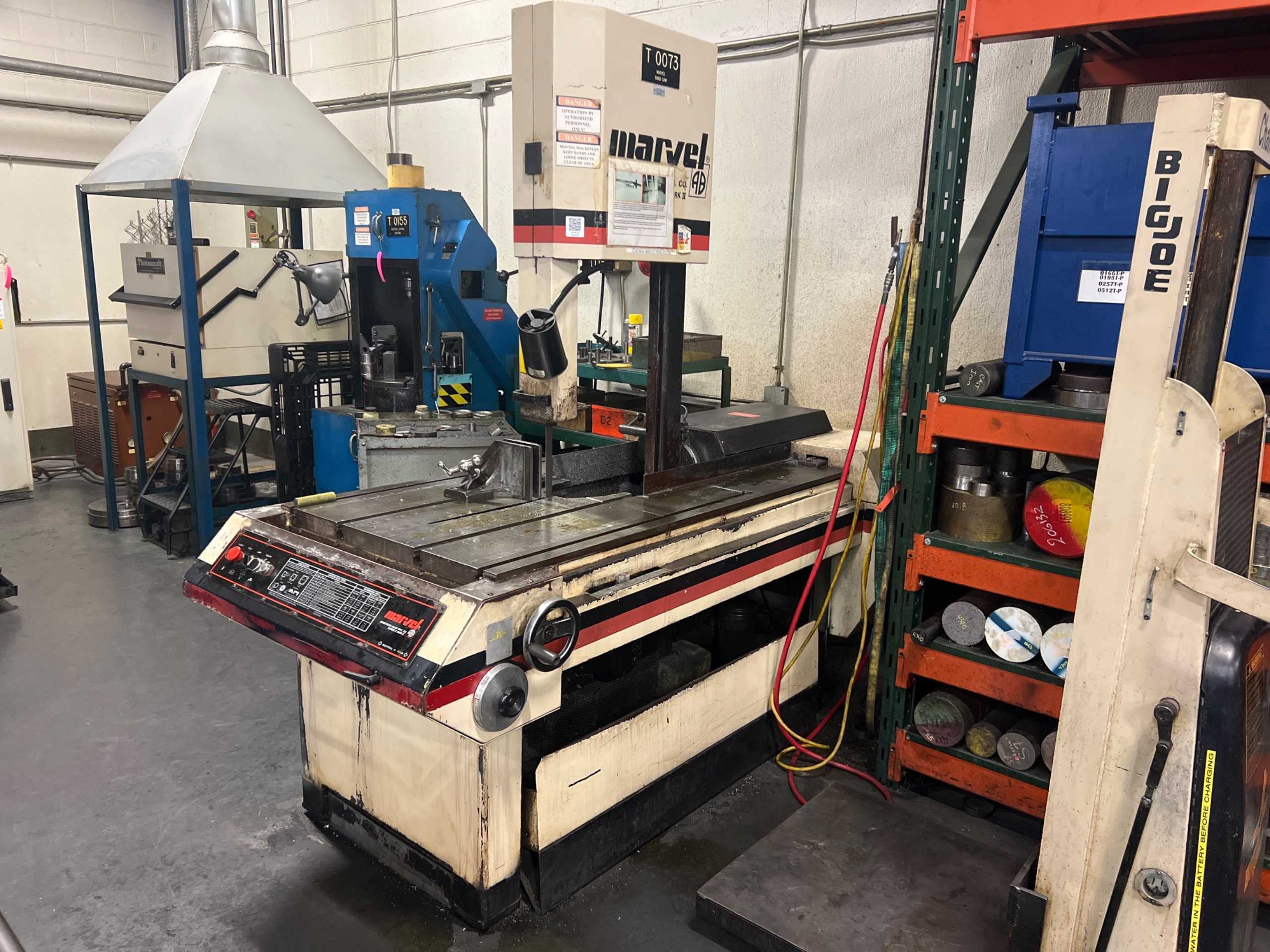 MARVEL SERIES 8 MARK II VERTICAL BAND SAW - VERTICAL BAND SAWS