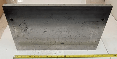 90 DEGREE ANGLE PLATE - 20IN WIDE X 12IN HIGH X 5IN DEEP (BASE) - MACHINE TOOLING