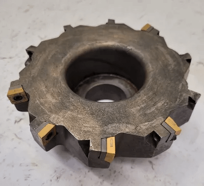 KENNAMETAL INDEXABLE INSERT SHELL MILL, 6" FACE MILL, MODEL KSSISR600SD430M6 - MACHINE TOOLING