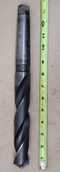HSS TWIST DRILL, 1-5/16" DIAMETER, 13.5" OAL, 4MT SHANK, 2 SPIRAL FLUTES, 7-5/8" FLUTE LENGTH - MACHINE TOOLING