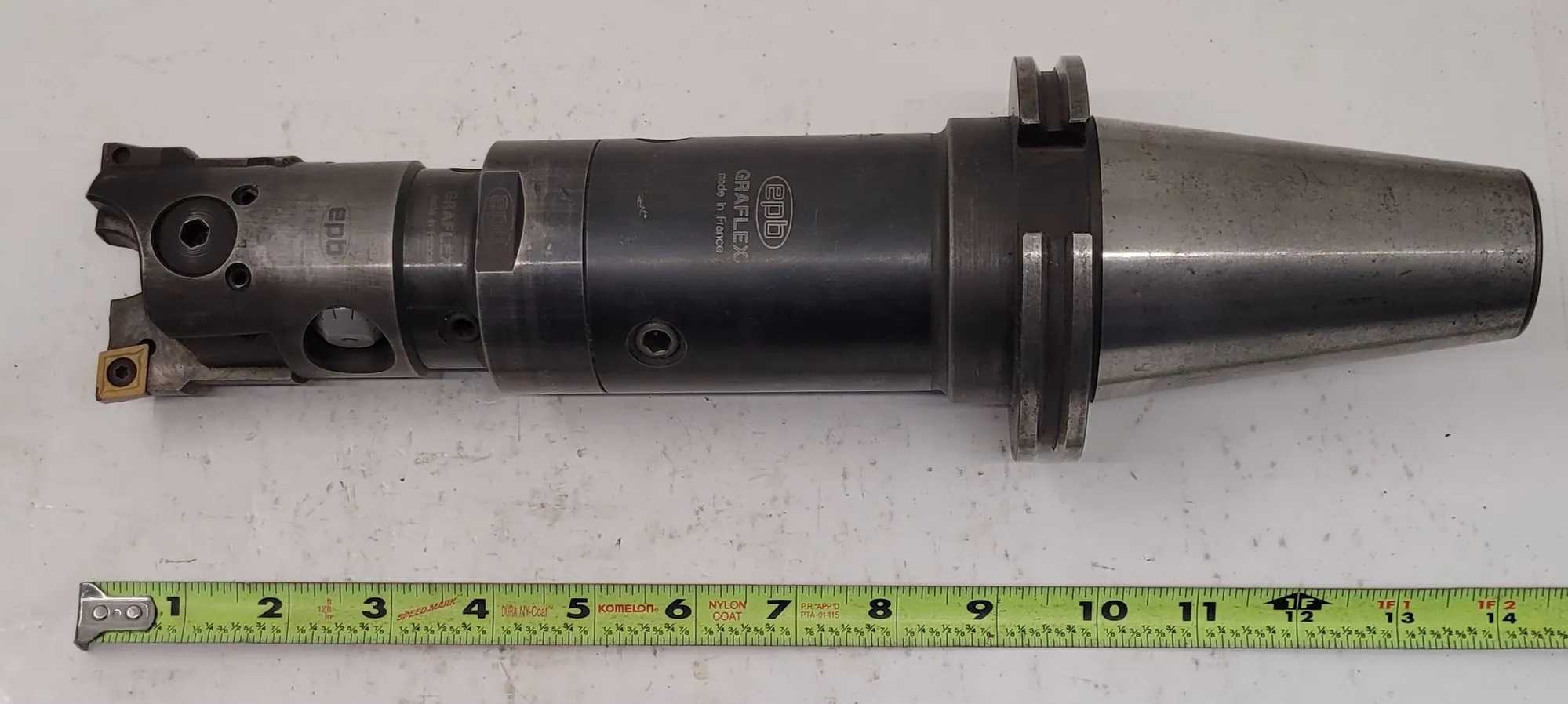 GRAFLEX A700 50 BORING HEAD WITH M403-65 EXTENSION AND CAT 50 HOLDER TOOLING - MACHINE TOOLING