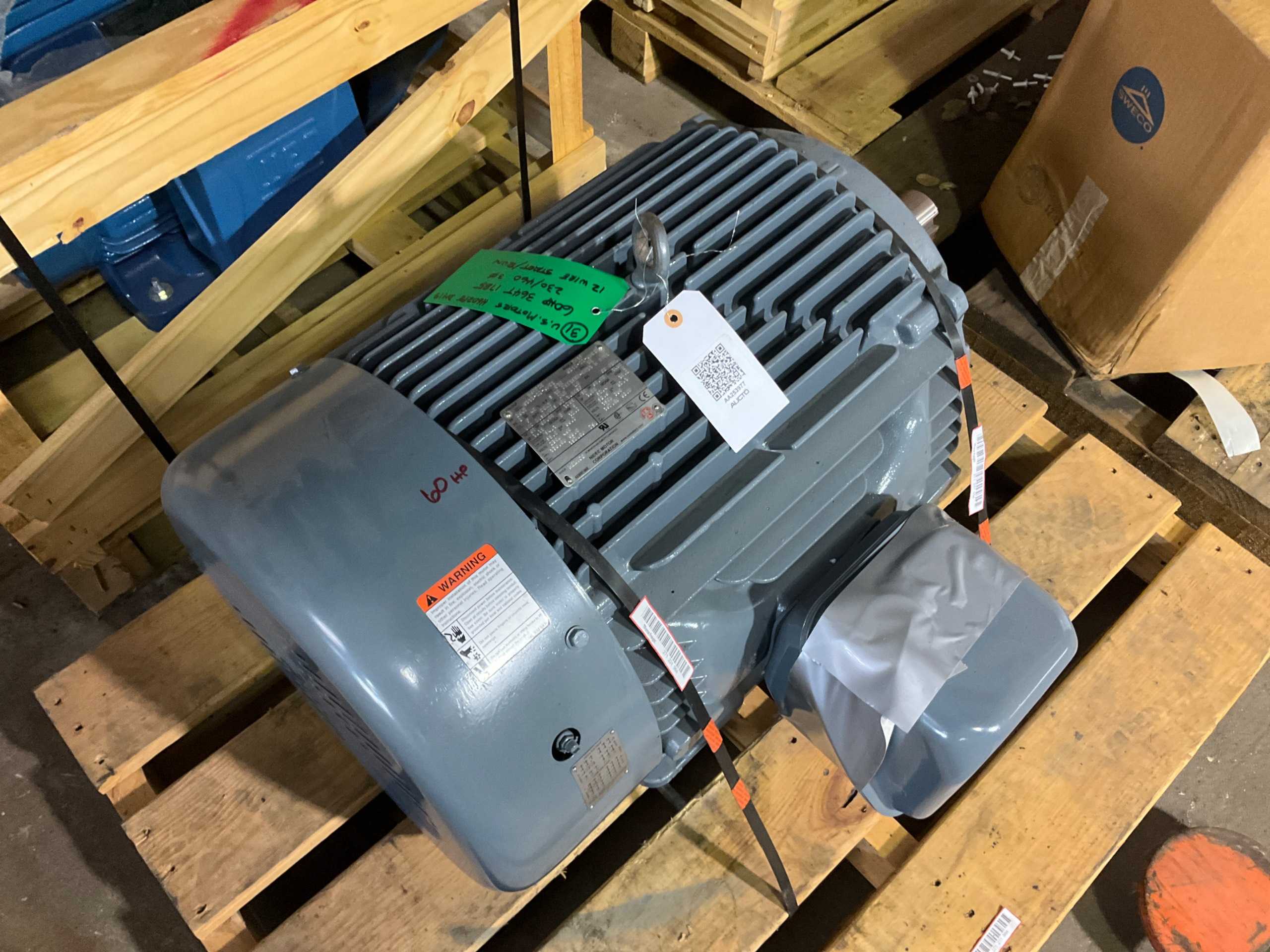 US MOTORS DM19 60HP AC MOTOR - AC MOTOR