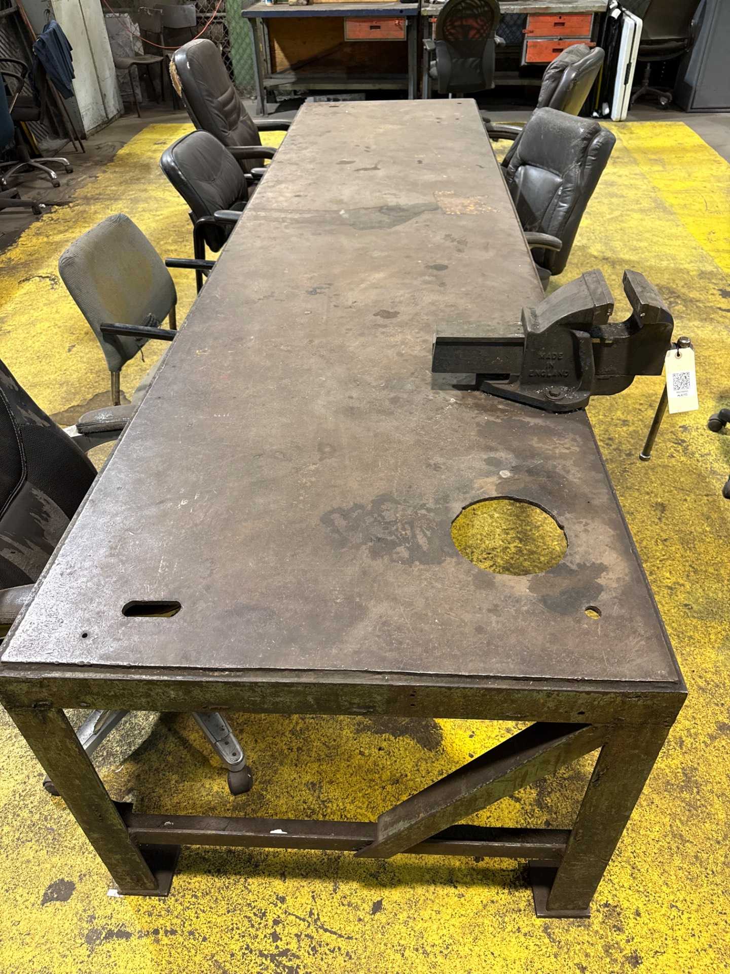 Work Table with Bench Vise - WORK TABLES