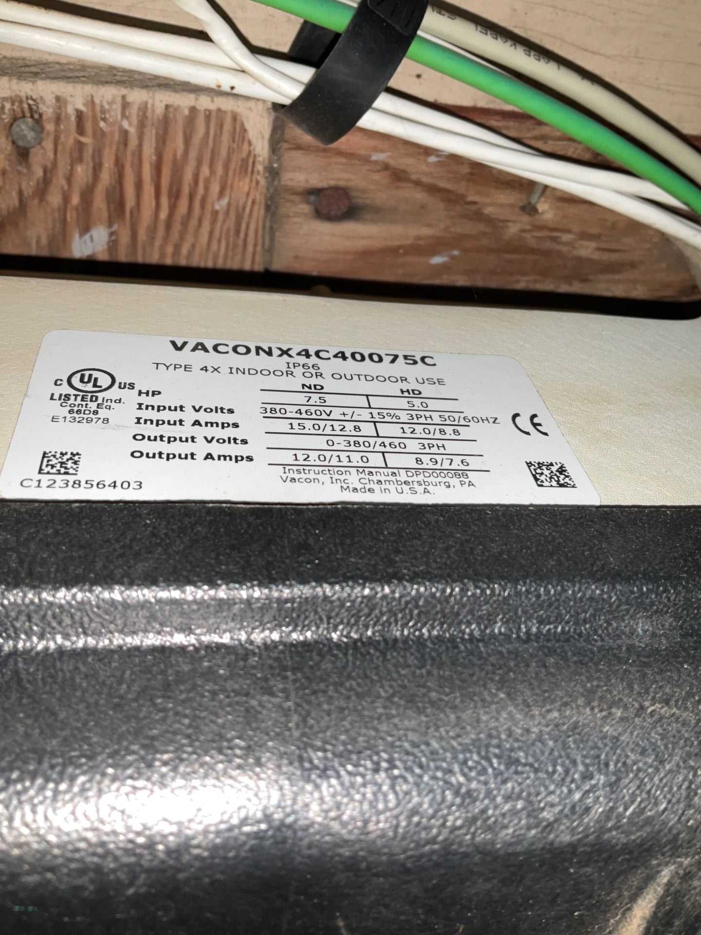 QTY 9: AC VFD DRIVE - AC VFD DRIVES