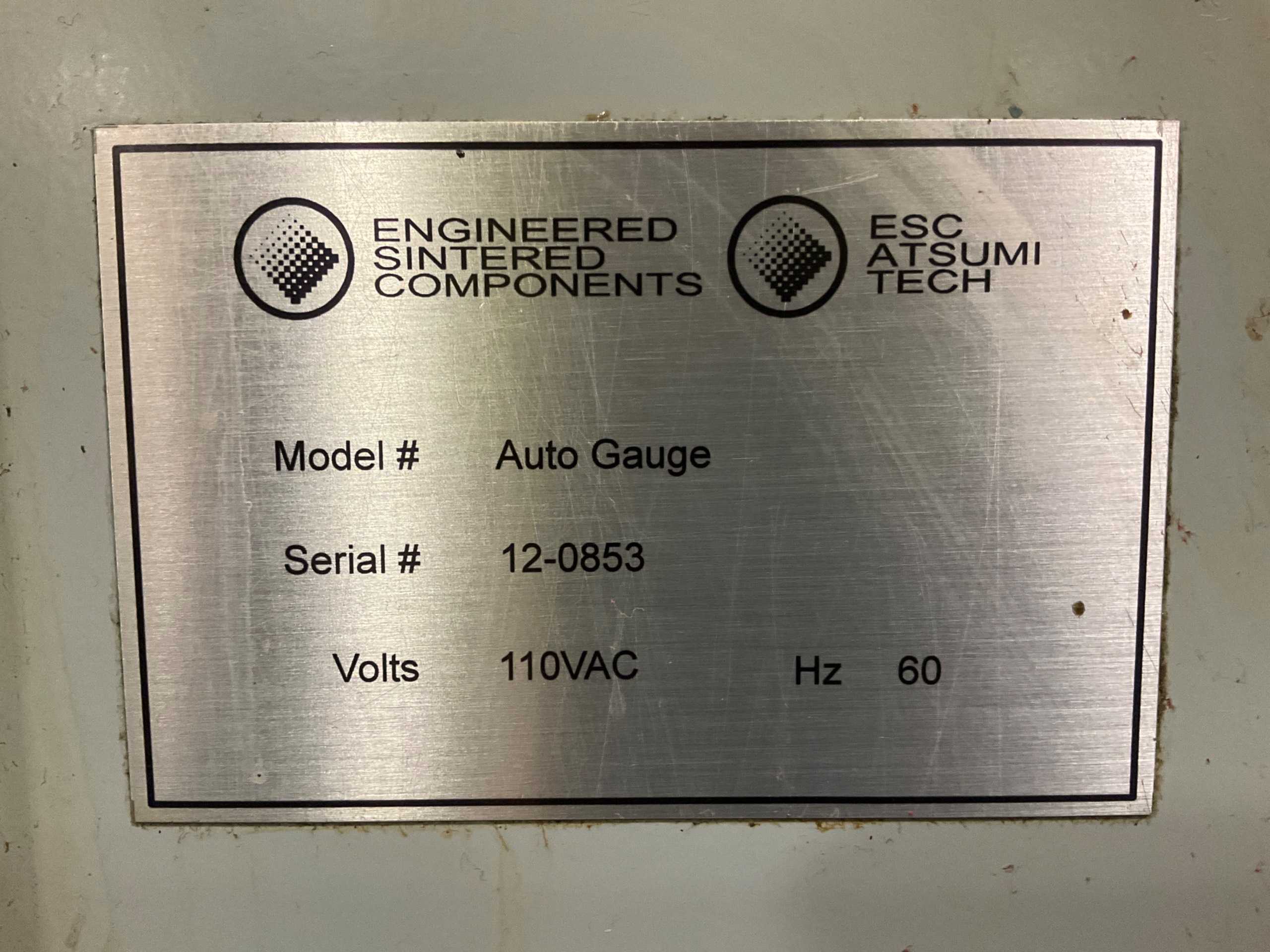 ESC AUTO GAGE - PLANT & FACILITY