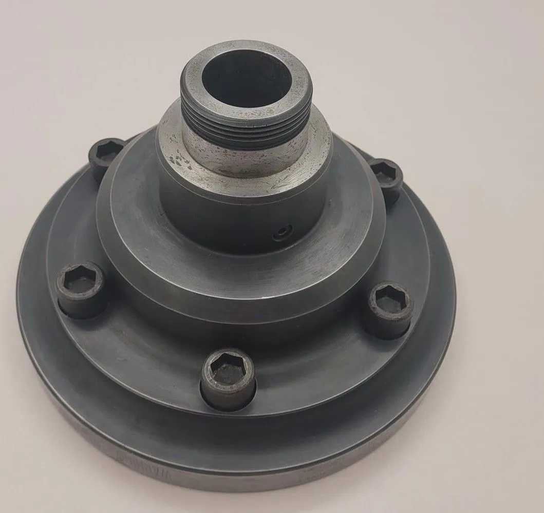 ROYAL PRODUCTS 42060-B 5C COLLET CHUCK CNC LATHE PULLBACK NOSEPIECE A2-8 MOUNT 4500 RPM - MACHINE TOOLING