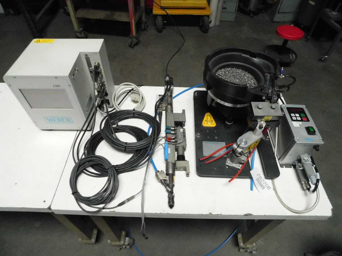 WEBER C30S1M MDW03 ZEB240 WN133873, SCREW MACHINES RIVITERS, 120 VAC INPUT VOLTAGE - OPERATOR CONTROLS