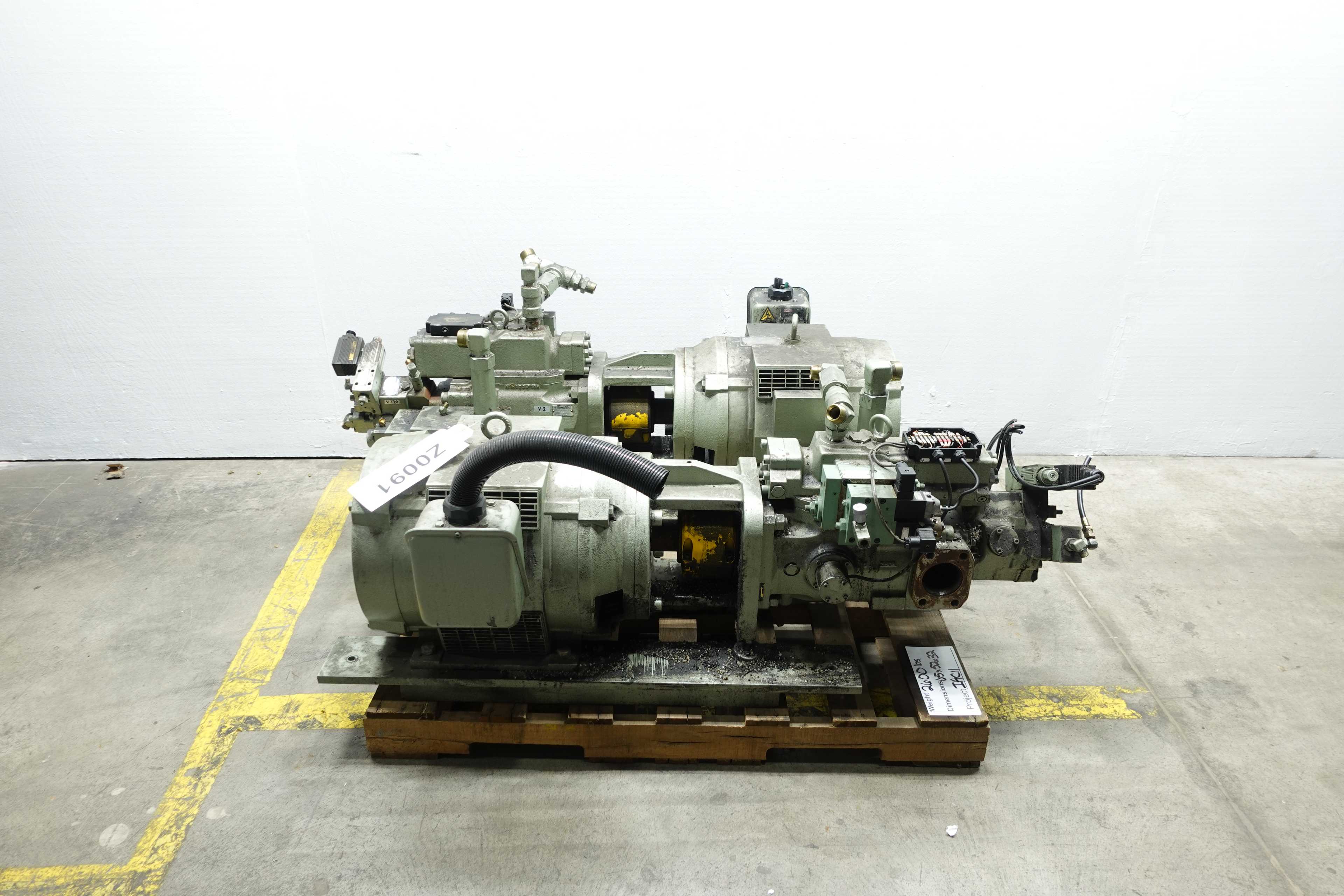 LOT OF 2 HYDRAULIC PUMP ASSEMBLIES - HYDRAULIC PUMP