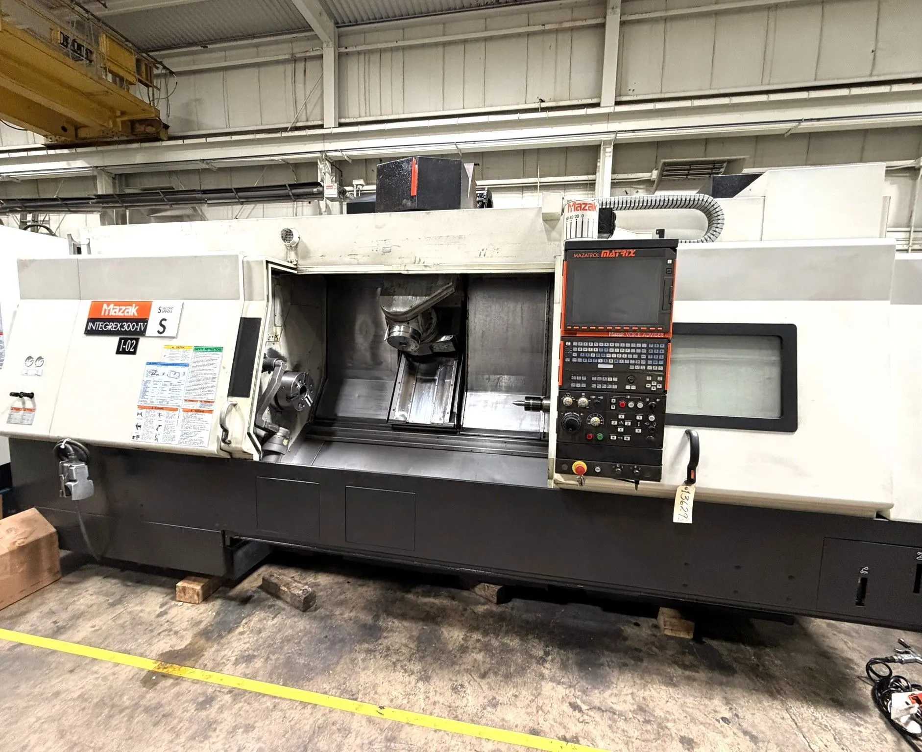 2006 MAZAK INTEGREX 300-IVS CNC LATHE, 5-AXIS, 12,000 RPM, 40 HP, 10" CHUCK - CNC LATHES