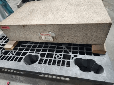 STARRETT MASTER PINK GRANITE SURFACE PLATE 24" X 36" X 8" GRADE A INSPECTION - MISCELLANEOUS