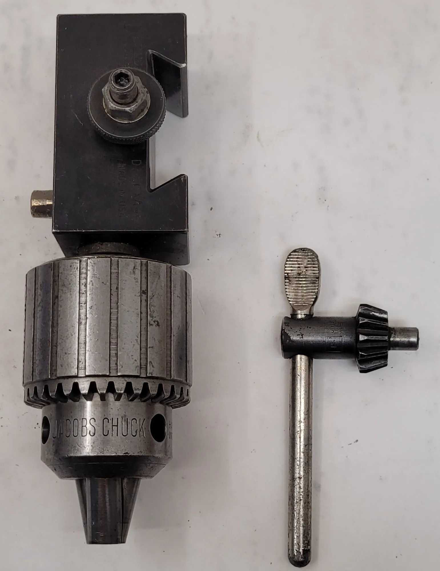 DORIAN TOOL D35CXA-5 MORSE TAPER TOOL HOLDER, MT3, JACOBS NO. 36 CHUCK, 3/16"-3/4", KEY - MACHINING TOOLING & PARTS