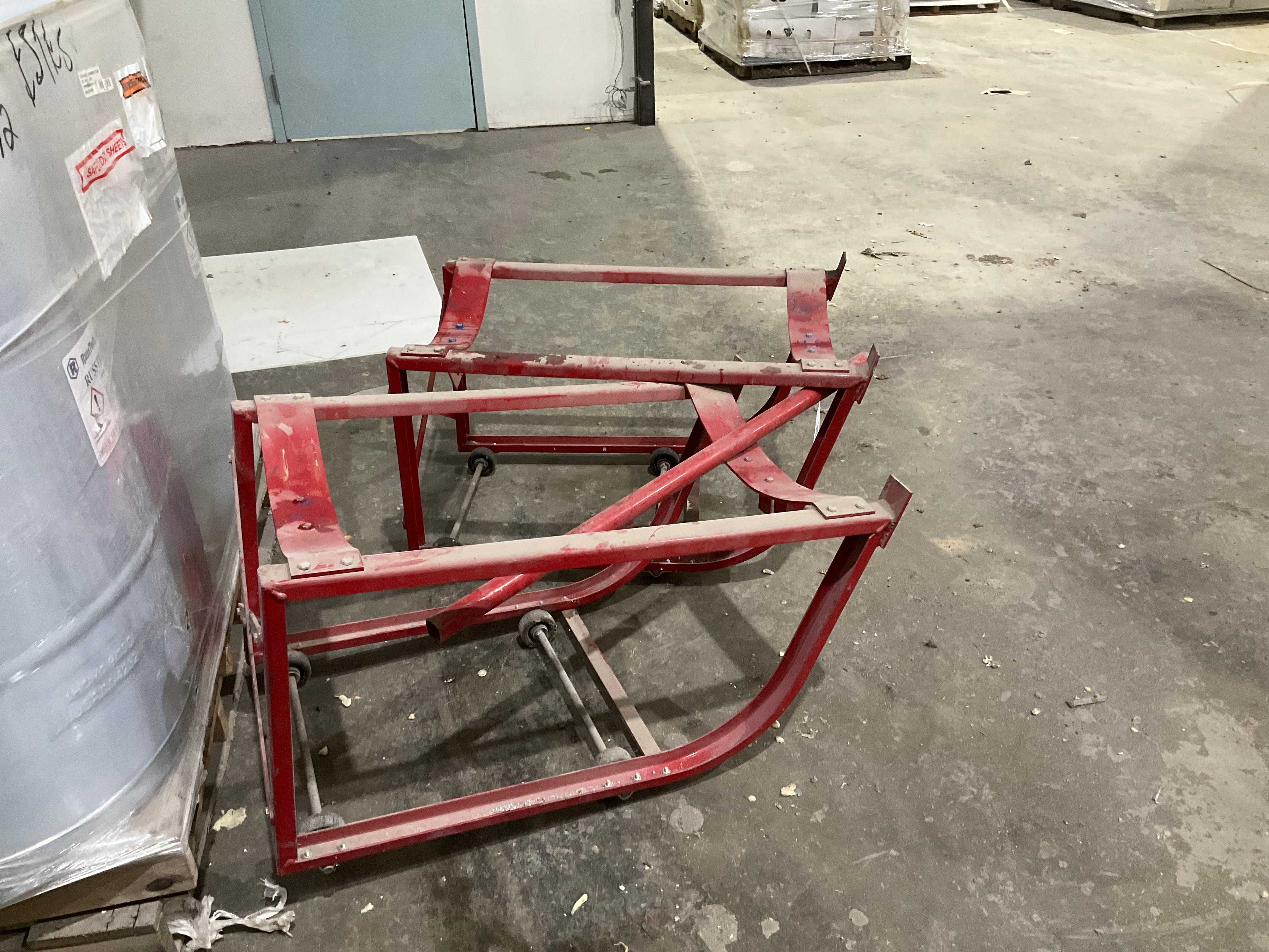 QTY 2- DRUM DOLLY - DOLLIES