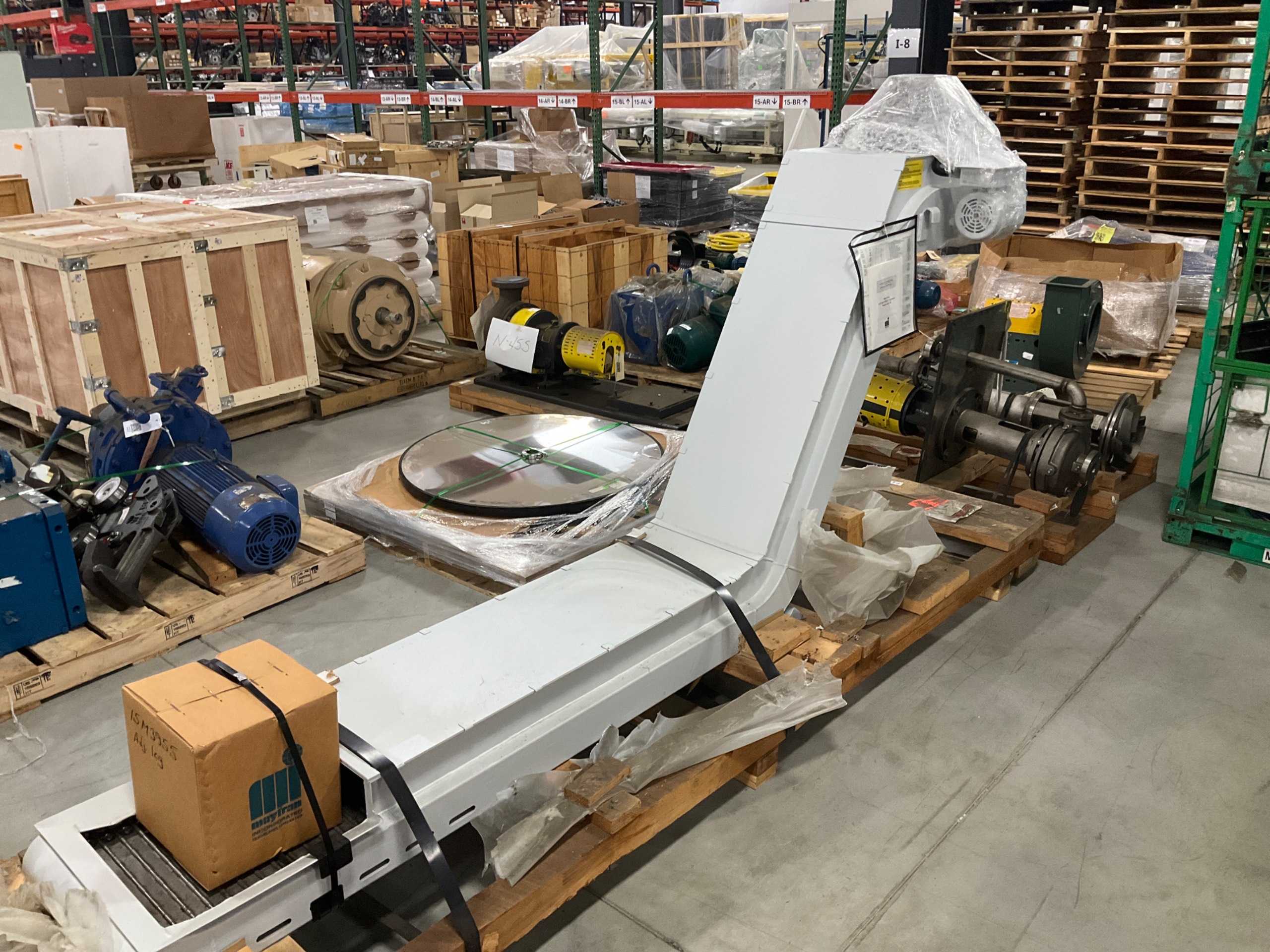 MAYFRAN MT10 INCLINE CHIP CONVEYOR - CHIP CONVEYORS