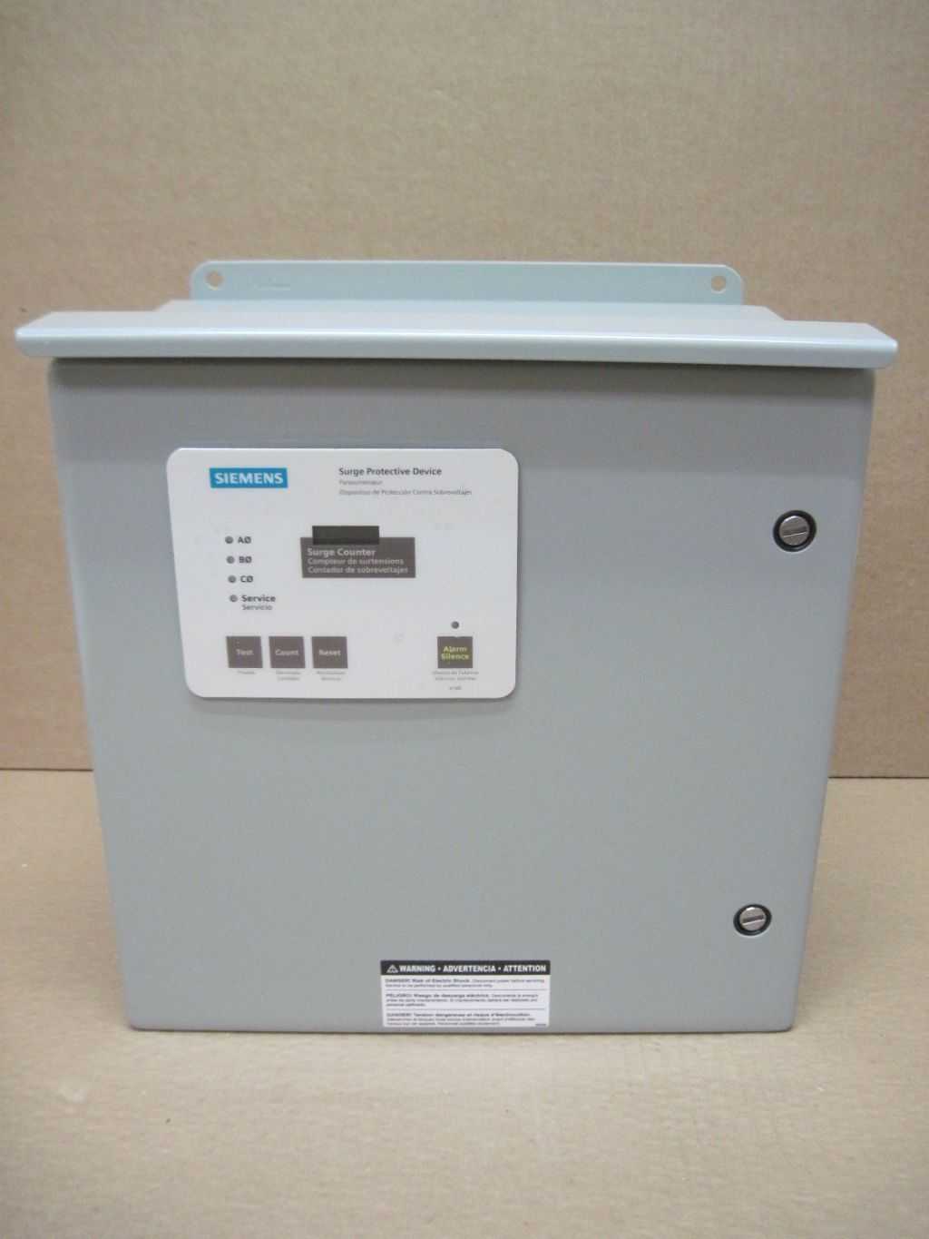 2017 SIEMENS TPS3C12200X02 SURGE PROTECTION DEVICE - SURGE SUPPRESSOR