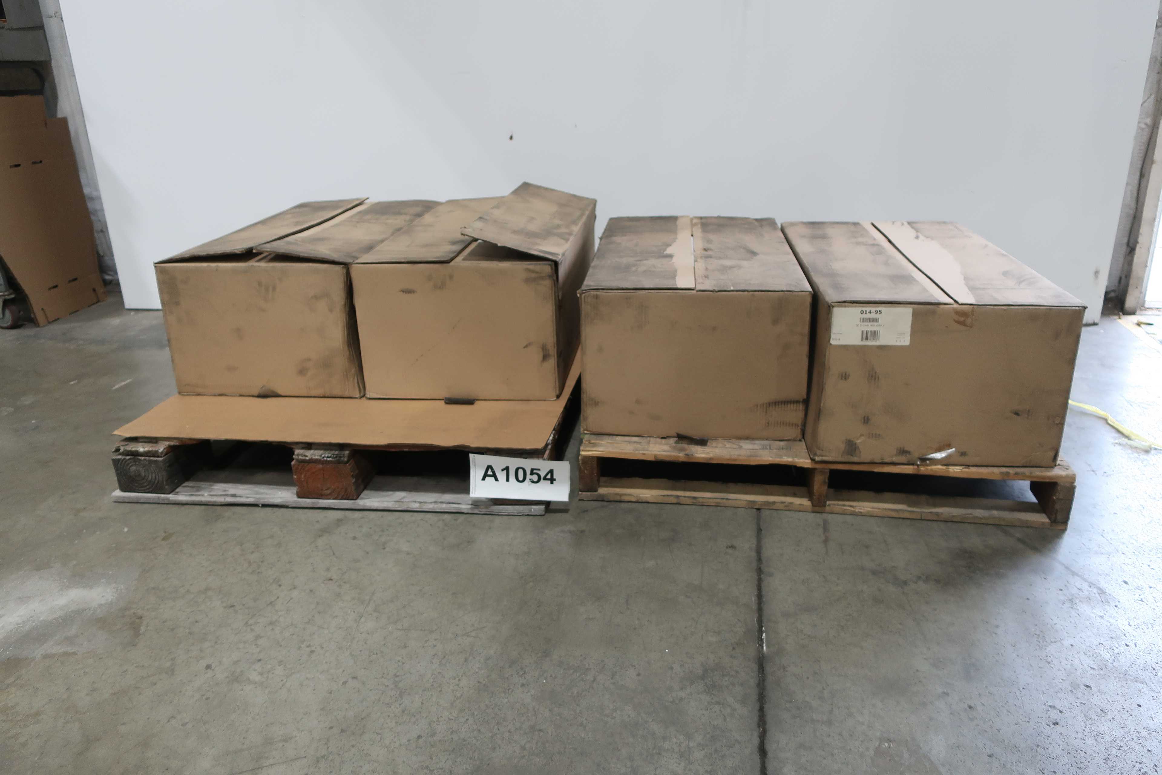 LOT OF 4 DURHAM TOOL CABINETS WITH 30 DRAWERS - TOOL STORAGE