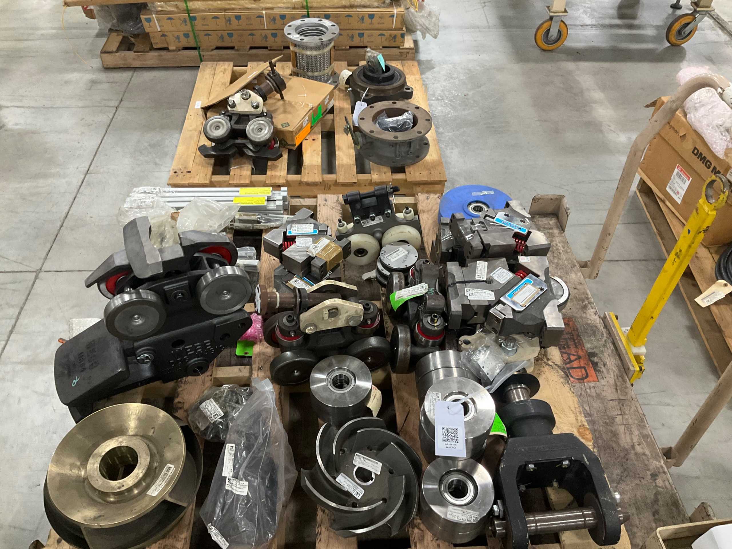 BULK LIST OF MECHANICAL PARTS - BEARINGS