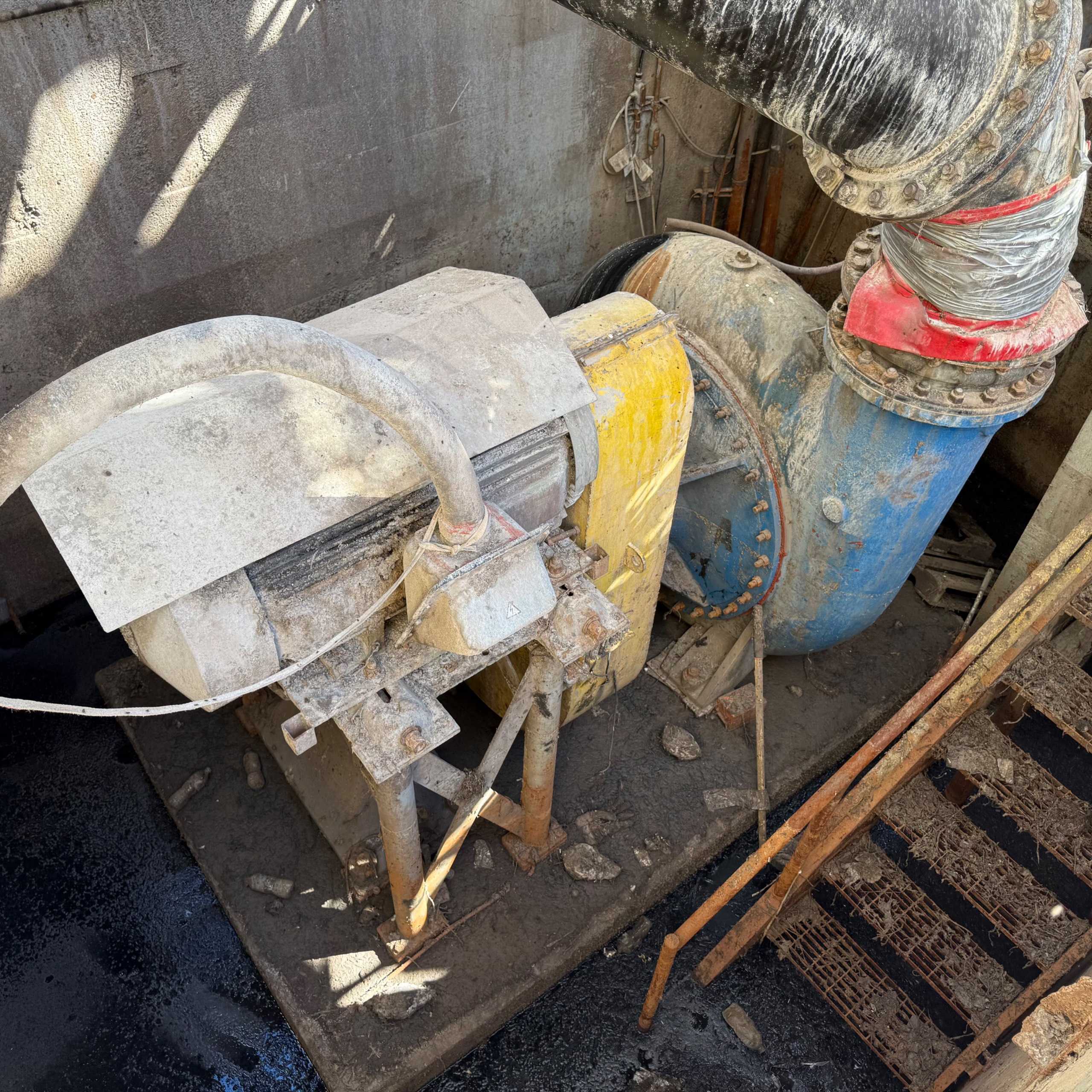 MAIN BEET FEED PUMP & MOTOR ASSEMBLY, 150HP - PUMP & MOTOR ASSEMBLY