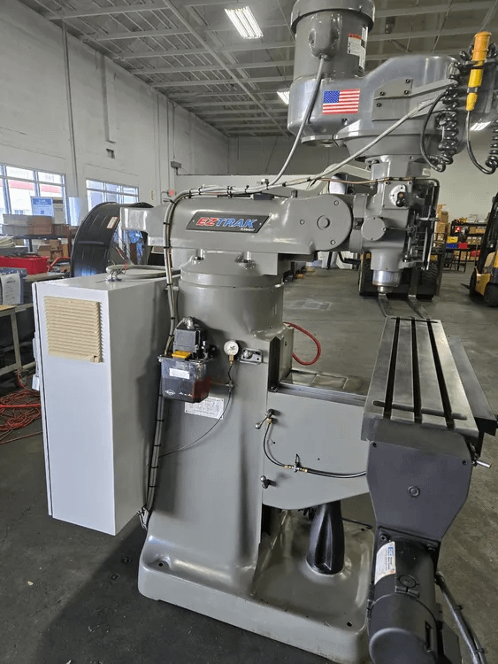 BRIDGEPORT EZ TRAK DX CNC VERTICAL MILL 9"X48" 2 HP R8 33.5X 12Y 60-4200 RPM 230V - VERTICAL MILLING MACHINES