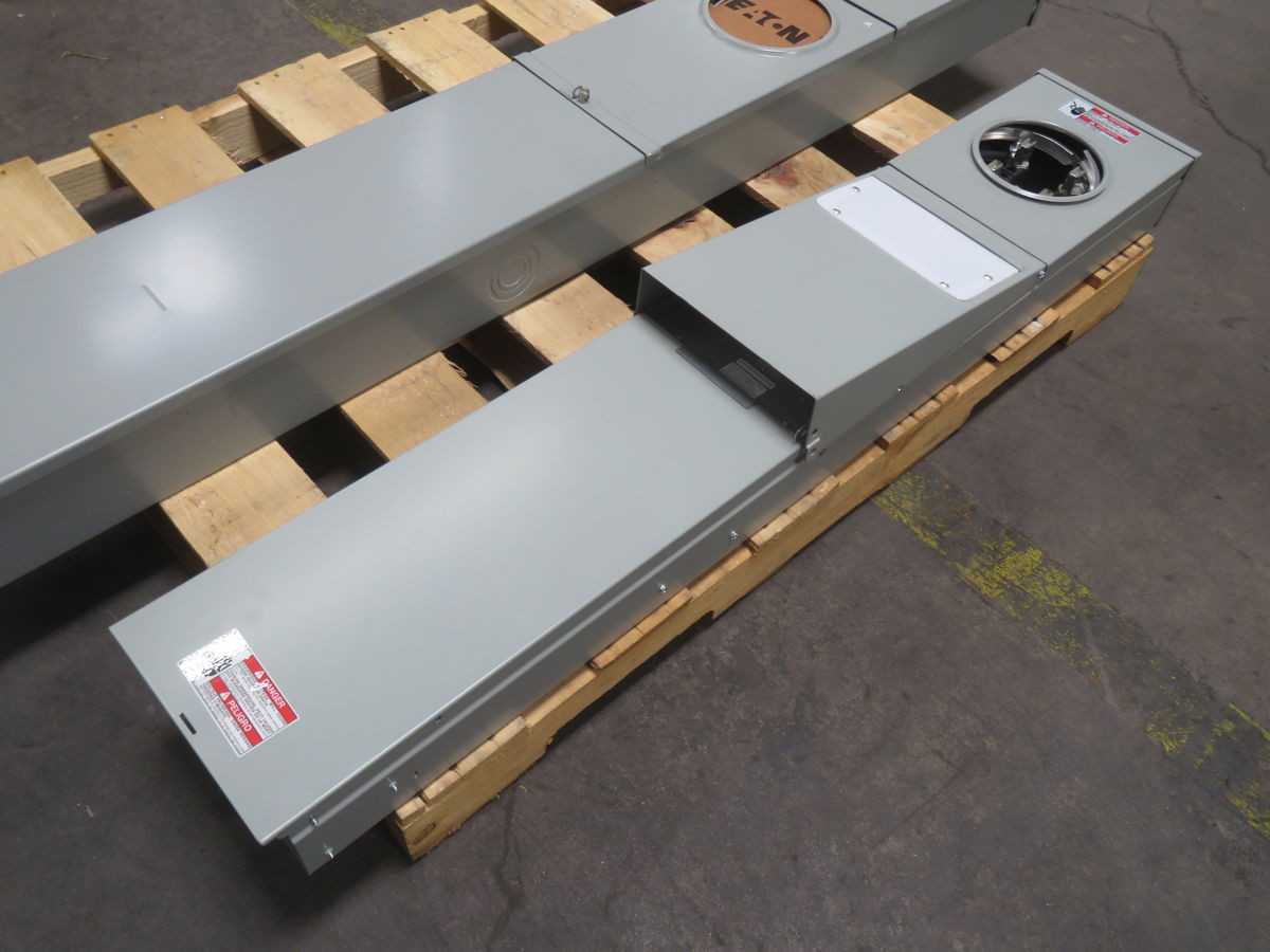 EATON CHM1N9N4NPL PEDESTAL, 200A SVC, 120/240V, 50A RV, 30A RV, 20A GFCI - POWER SUPPLIES