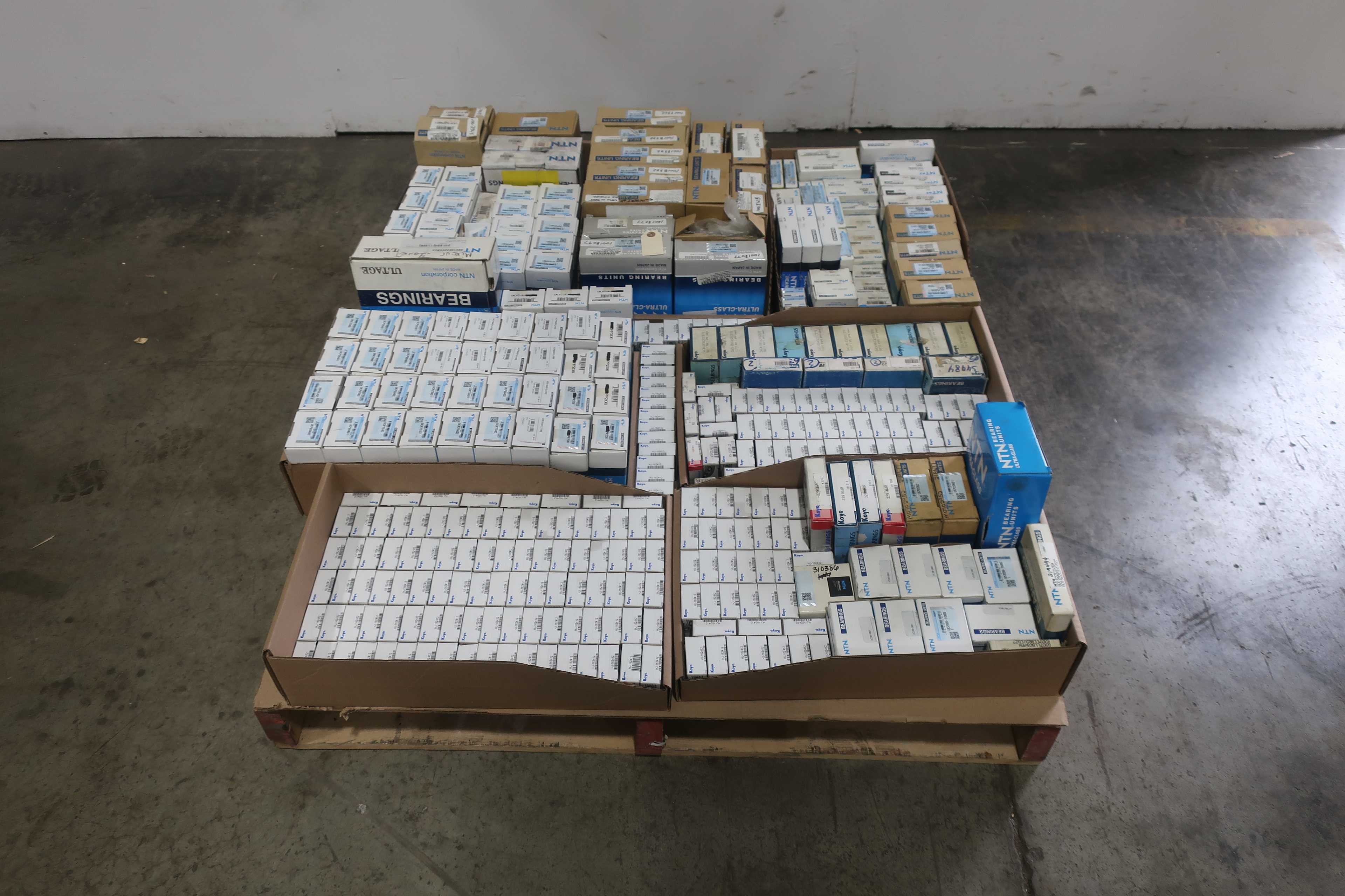 SKU 1749869 - PALLET OF ASSORTED NTN AND KOYO BEARINGS - BEARINGS