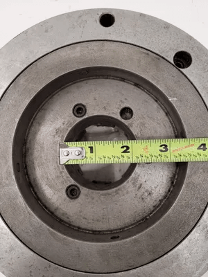 PRATT BURNERD INTERNATIONAL LATHE CHUCK, 3 JAW, 8.25 INCH DIAMETER - MACHINE TOOLING