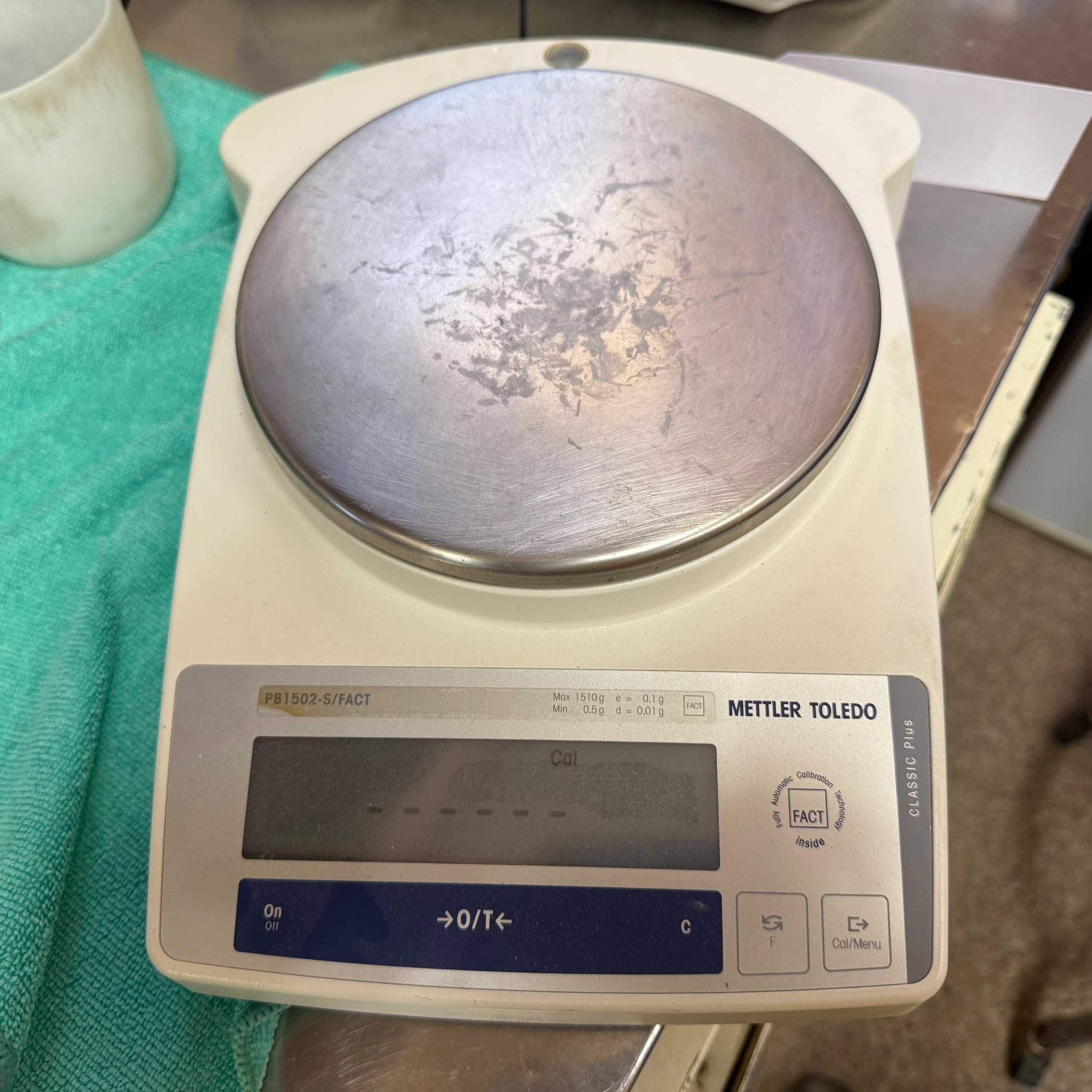 METTLER TOLEDO PB1502-S/FACT BALANCE - LAB & SCIENTIFIC