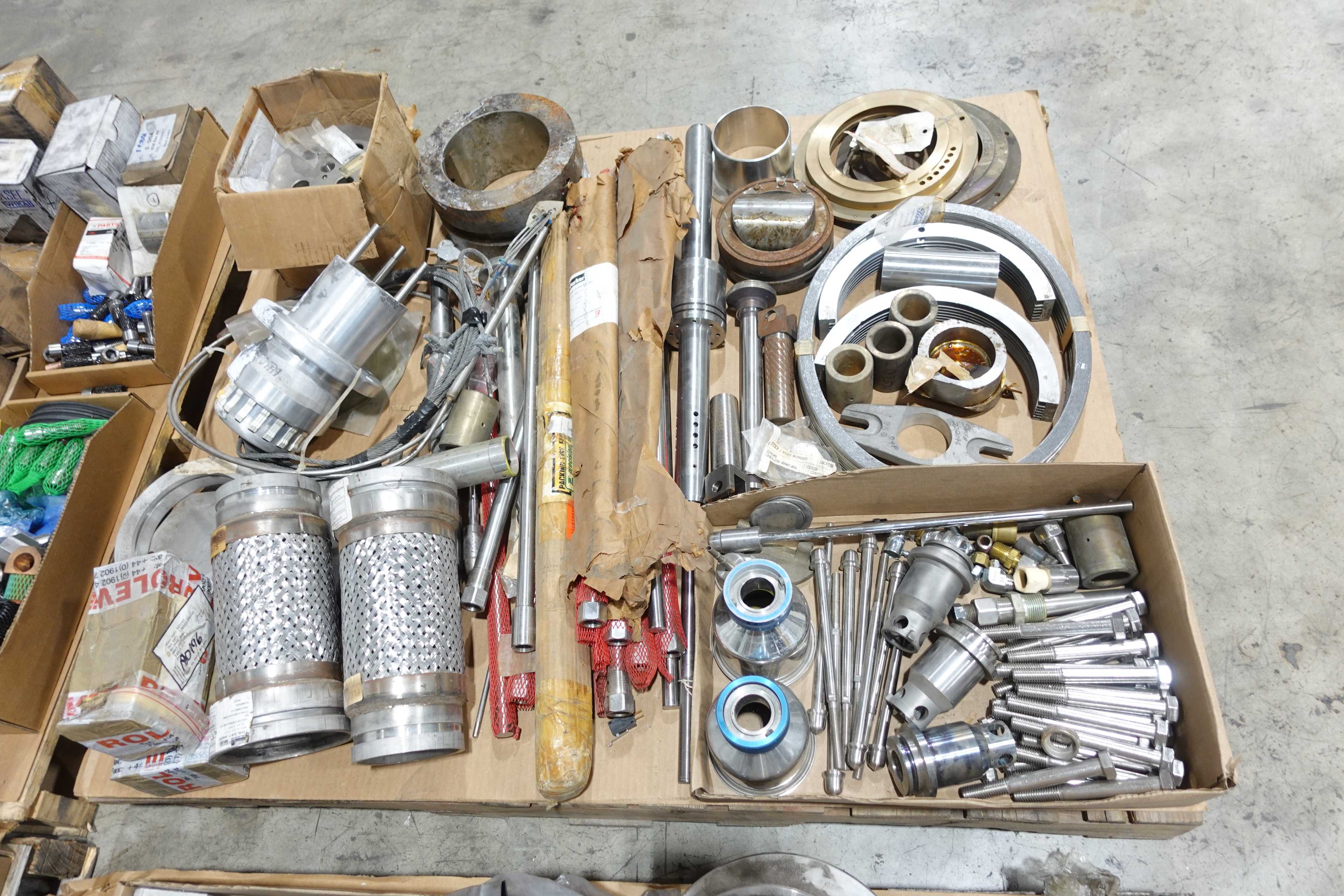 4 PALLETS OF MIXED MRO - INDUSTRIAL PARTS