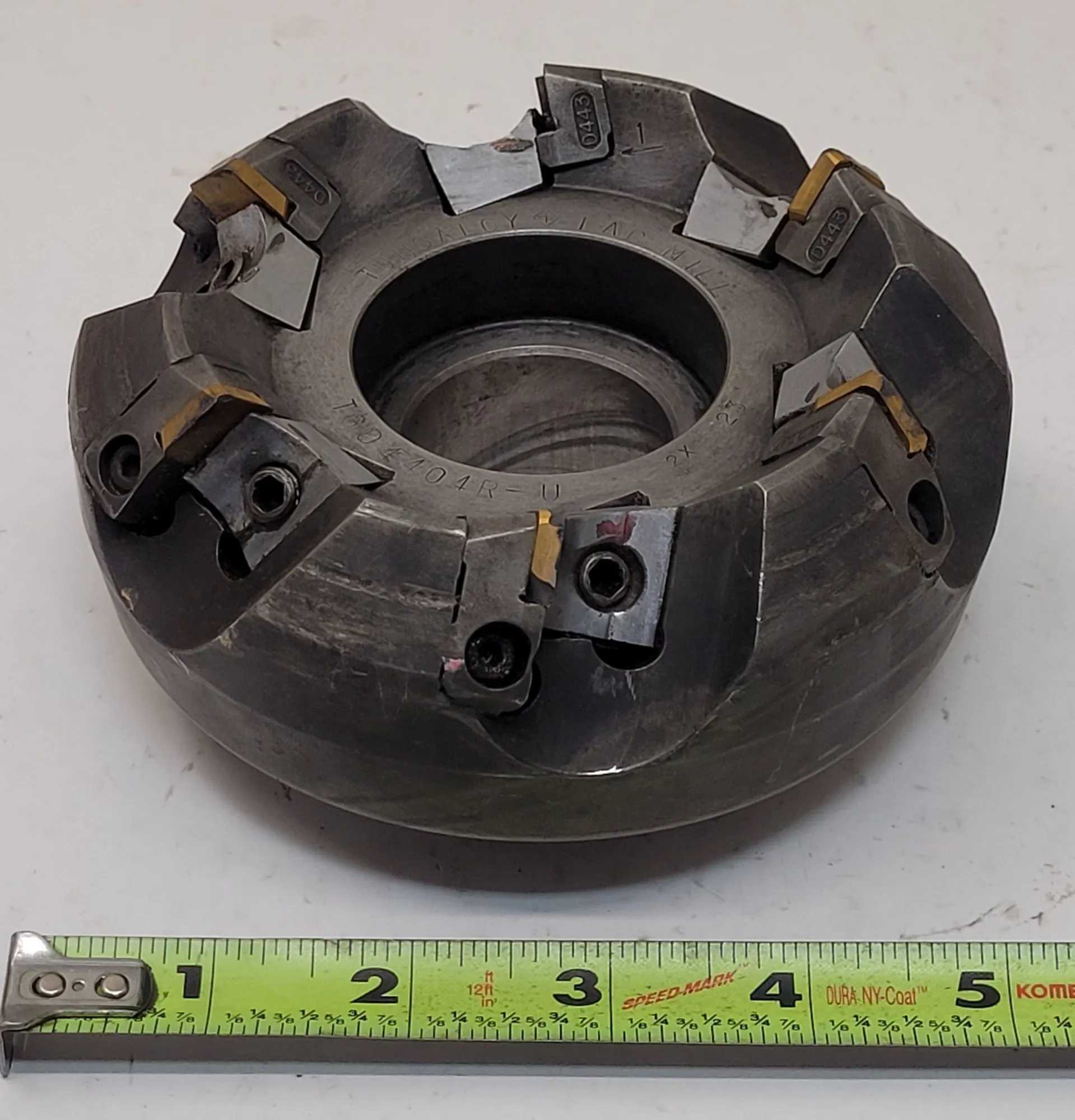 TUNGALOY TGD4404R-U TAC MILL, 100MM CUTTING DIAMETER, FACE MILLING APPLICATION - MACHINE TOOLING