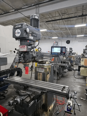 LAGUN REPUBLIC FTV-2 VERTICAL MILL, VARIABLE SPEED, X AXIS POWER FEED, 3HP - VERTICAL MILLING MACHINES