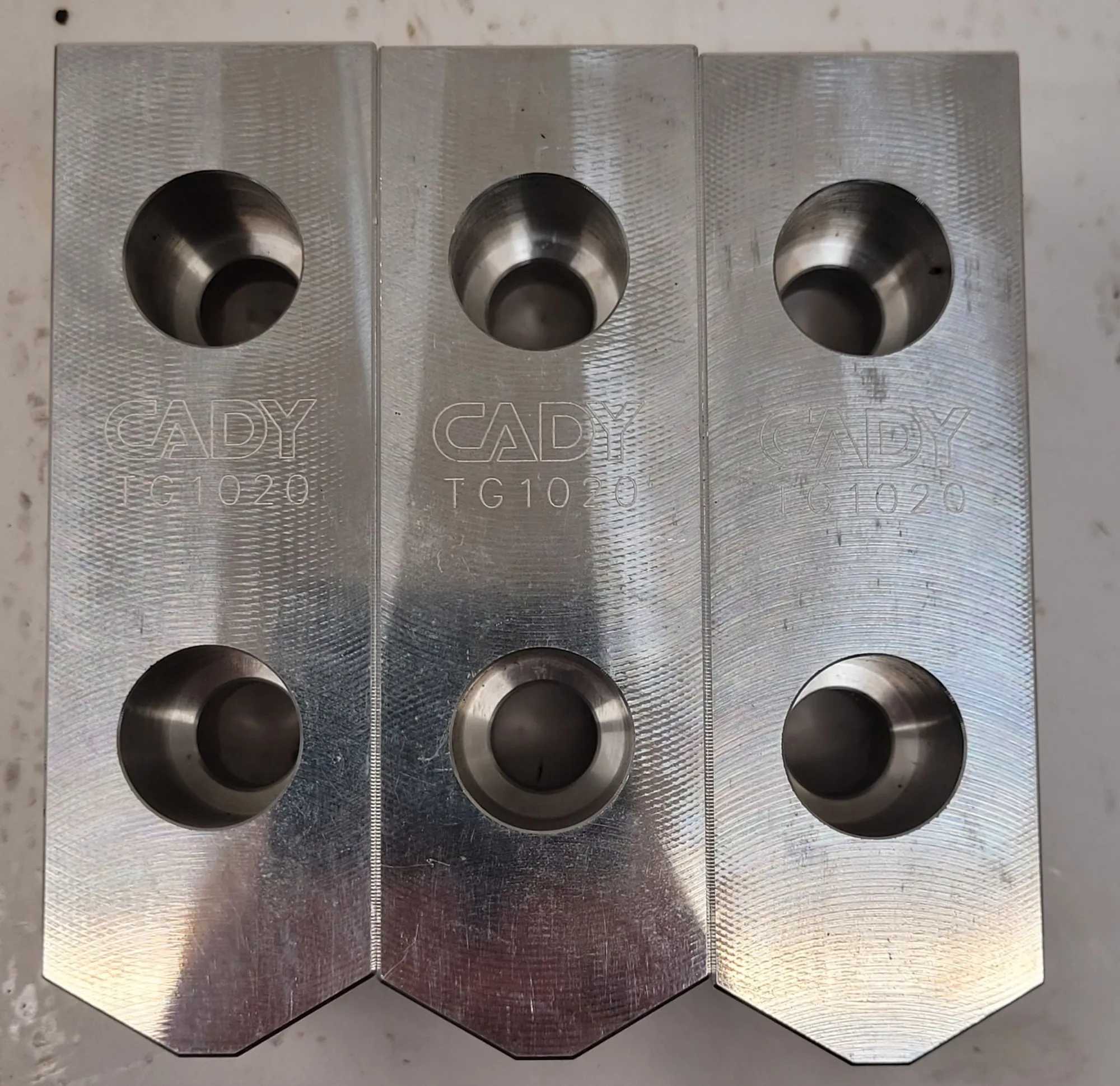 CADY ALUMINUM CHUCK JAWS - TG1020 - MACHINE TOOLING