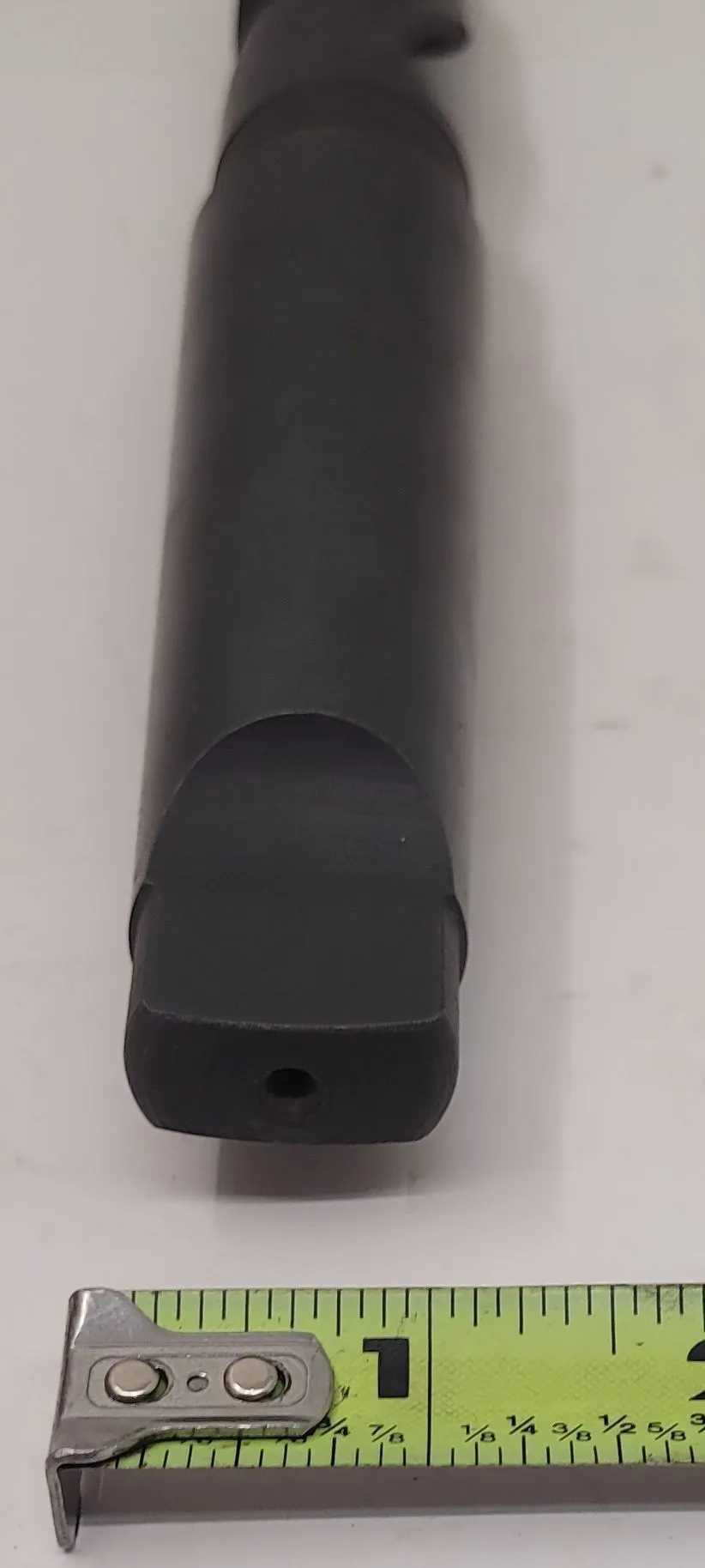 P&W QUALITY MACHINE 1-1/8" HIGH SPEED STEEL TAPER SHANK DRILL BIT, 4MT SHANK - MACHINE TOOLING