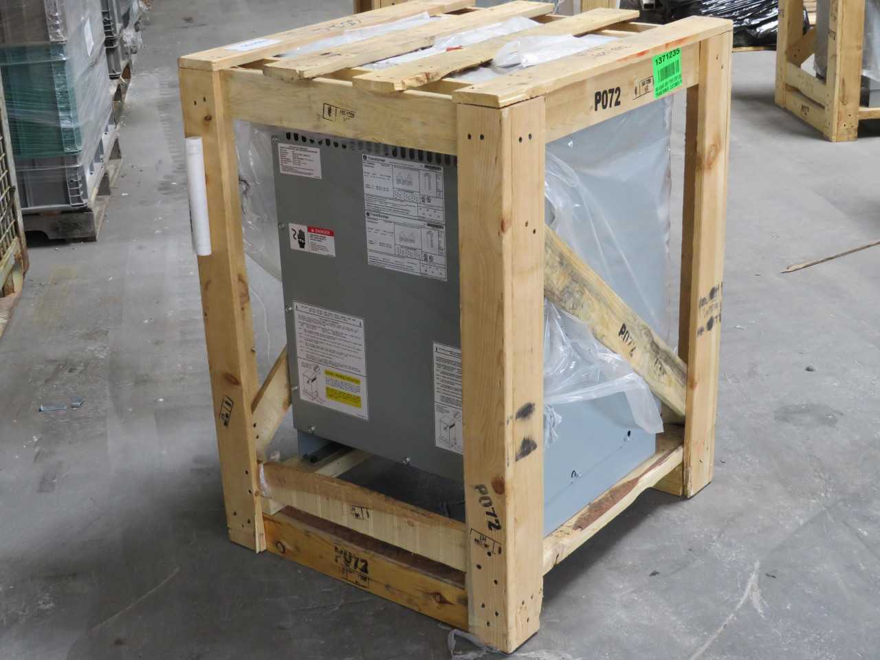 Ge 9T83K3623G62 Xfmr, 3phase, 45 Kva Power, 60 Hz Freq, 600/480v Volt, 5.7% Imp, 480 Lbs Wt - DRY TRANSFORMERS