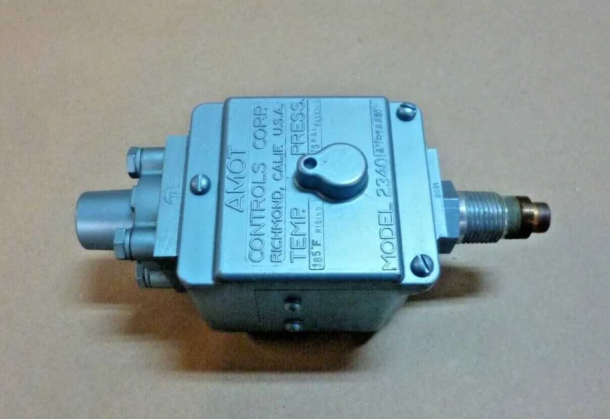 AMOT CONTROLS 2340A TEMPERATURE & PRESSURE SWITCH - SWITCH