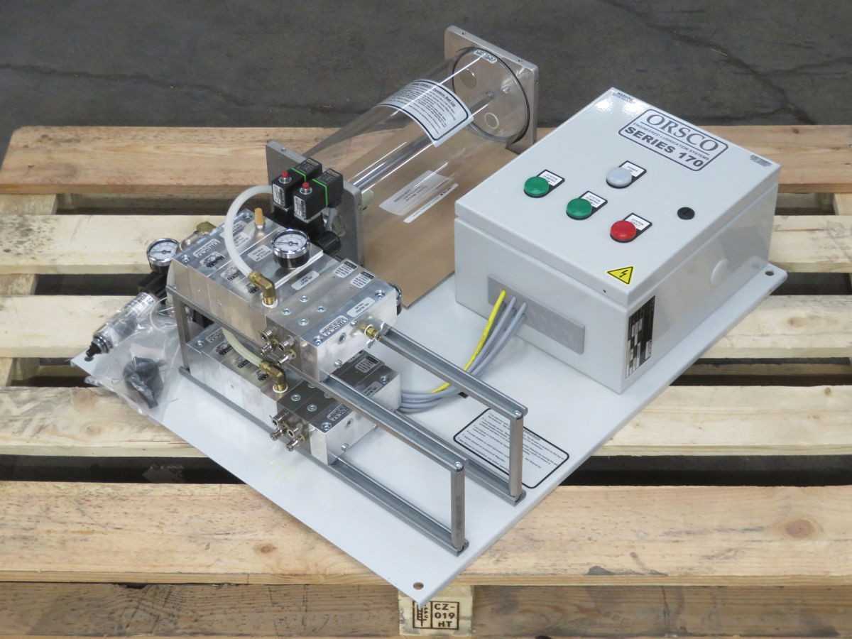 ORSCO 170-0115-4-AC OTHER INDUSTRIAL, 120V AC POWER, 0.95L RESERVOIR, 4 SPRAY POINTS - PNEUMATIC LUBRICATOR