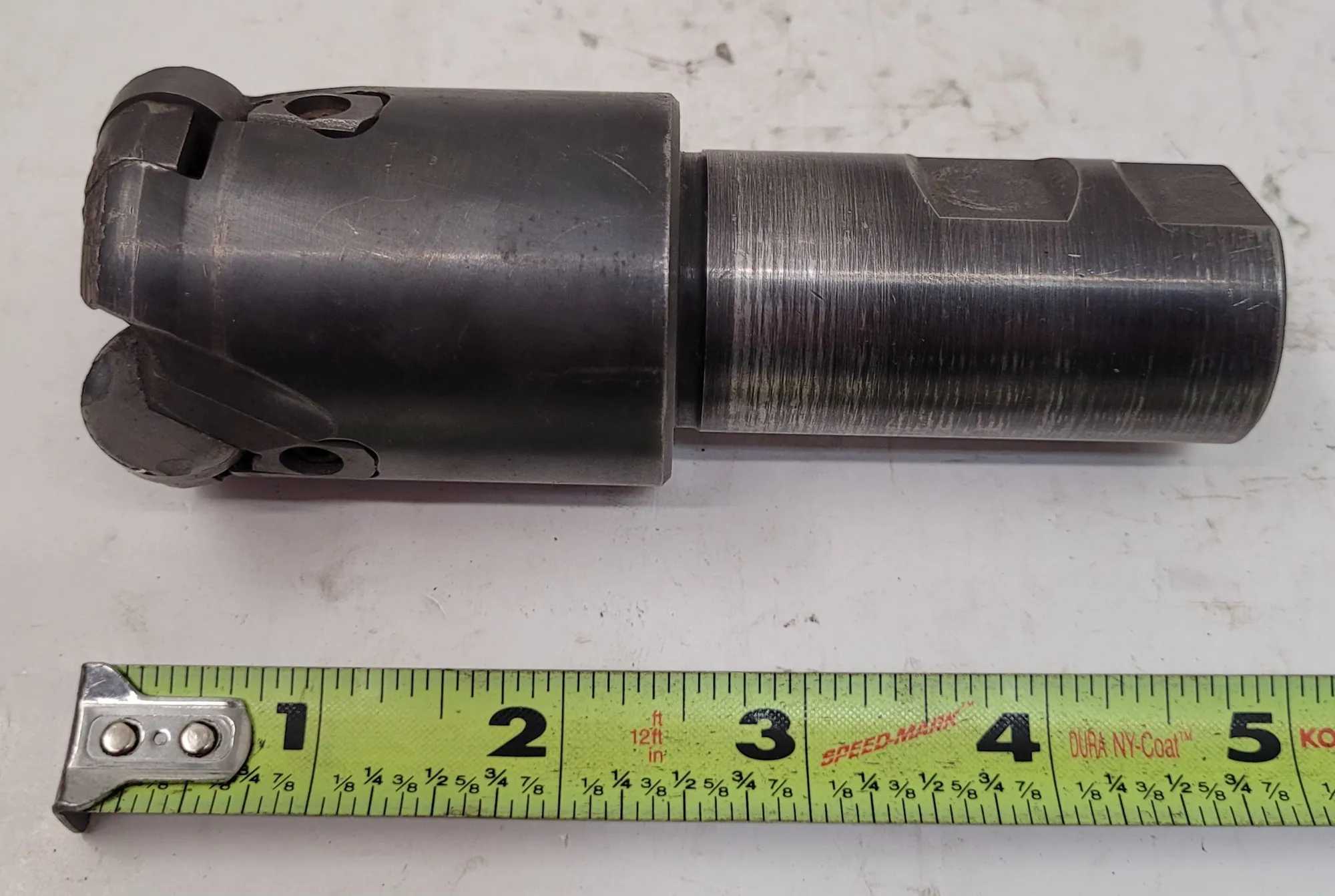 TUNGALOY ERD6050RA INDEXABLE END MILL, 20MM BUTTON INSERT, 48MM CUT DIA, 1.25" SHANK - MACHINE TOOLING