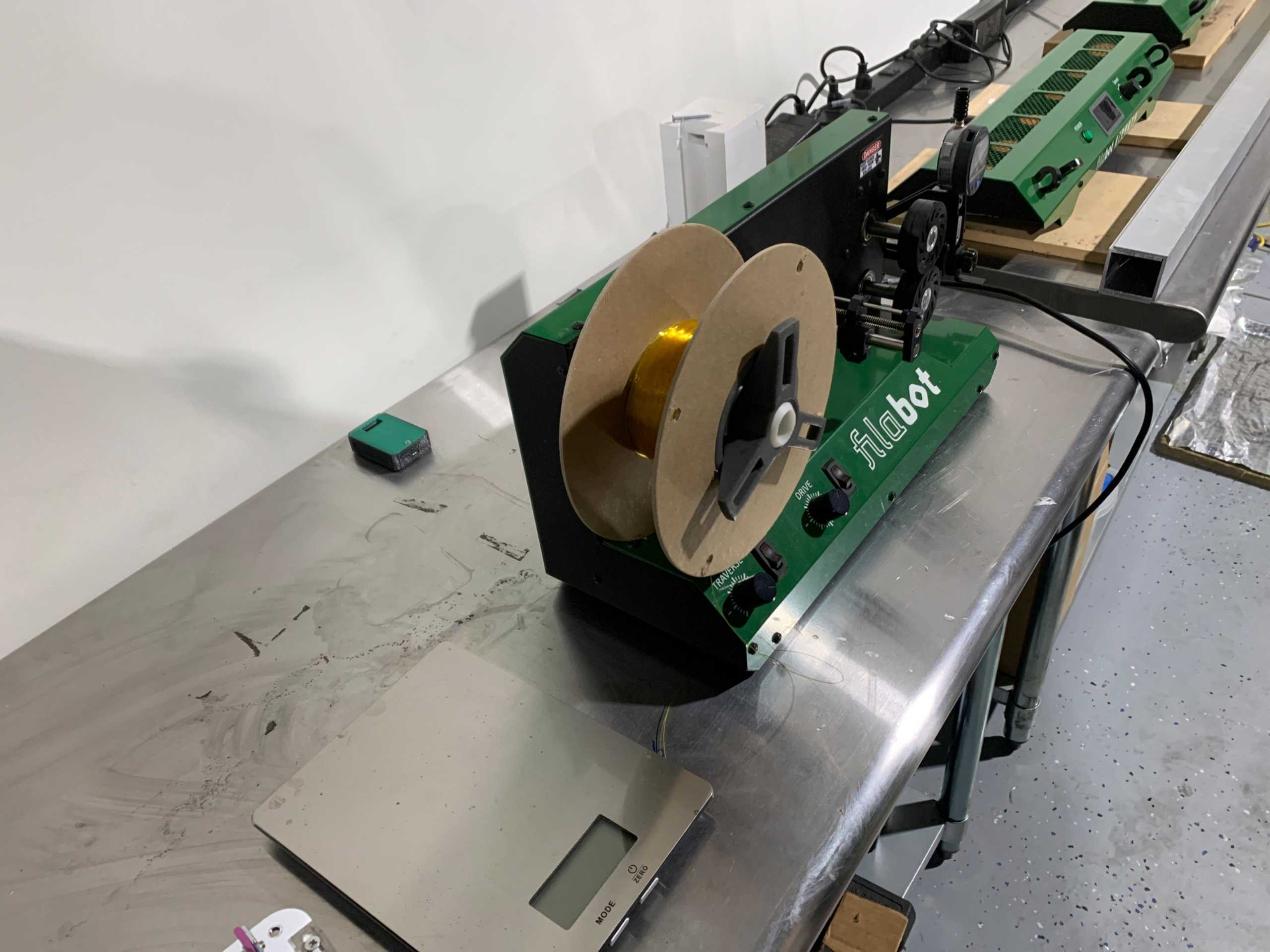 FILABOT SPOOLER FILAMENT WINDING MACHINE - PLASTICS & RUBBER