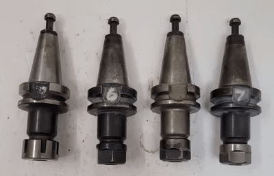 COMMAND B2C4-0016 ER16 COLLET CHUCK (SET OF 4) - BT30 SPINDLE TYPE, COOLANT THROUGH - MACHINE TOOLING
