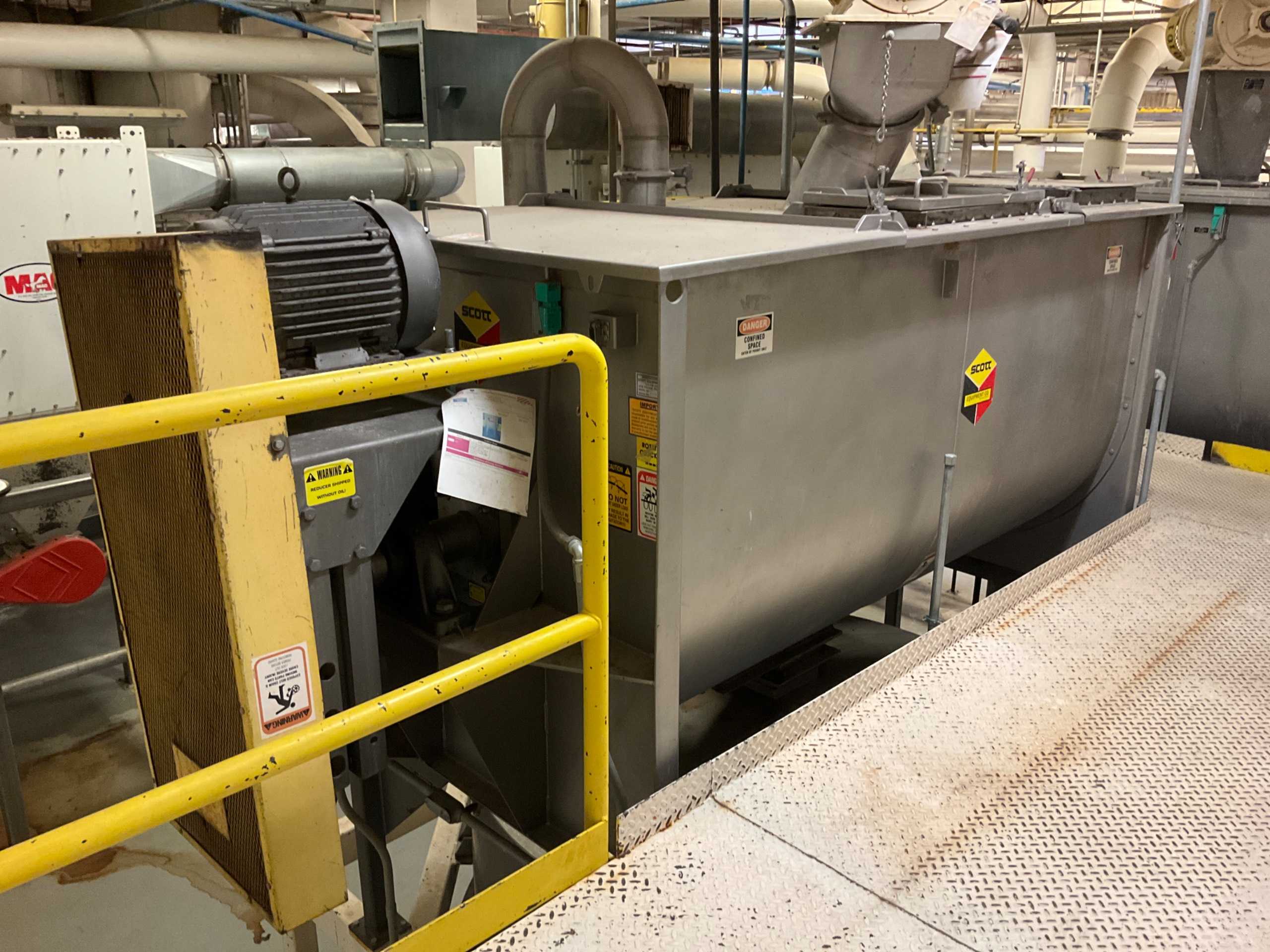 SCOTT EQUIPMENT CO. SRM488 SS SPIRAL MIXER - SPIRAL MIXER