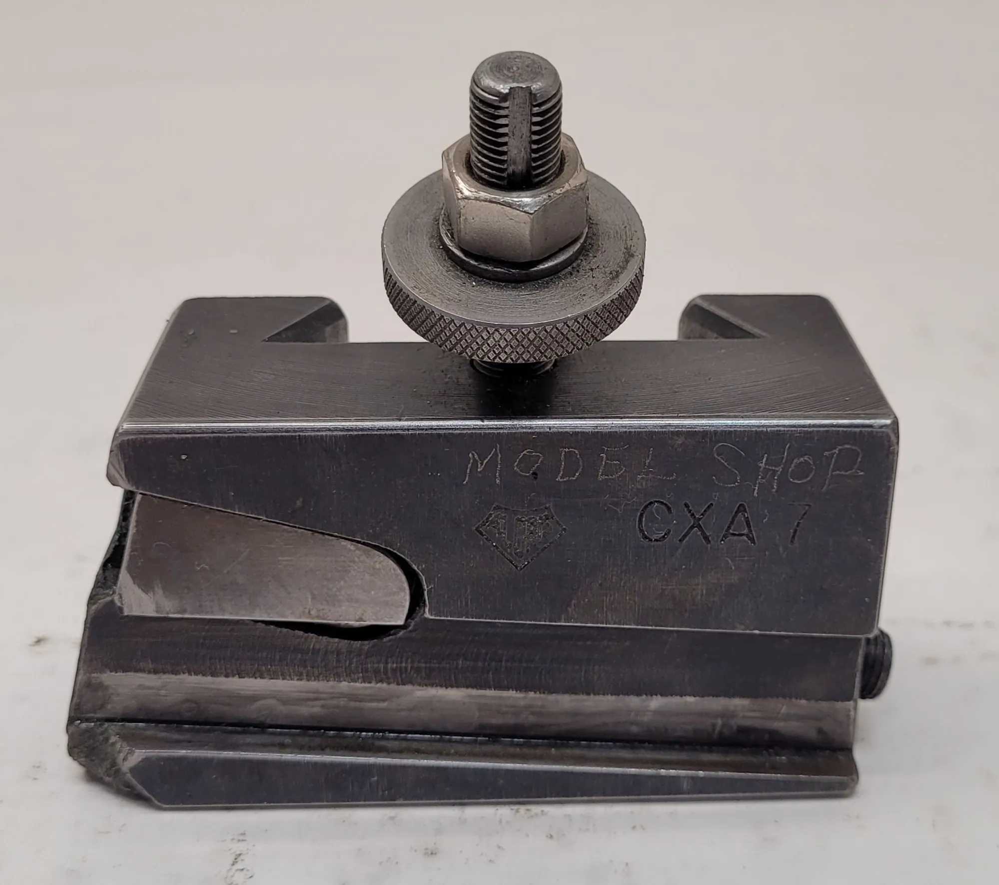 ALORIS CXA 7 PARTING BLADE HOLDER - PRECISION TOOLING FOR YOUR WORKSHOP - MACHINING TOOLING & PARTS