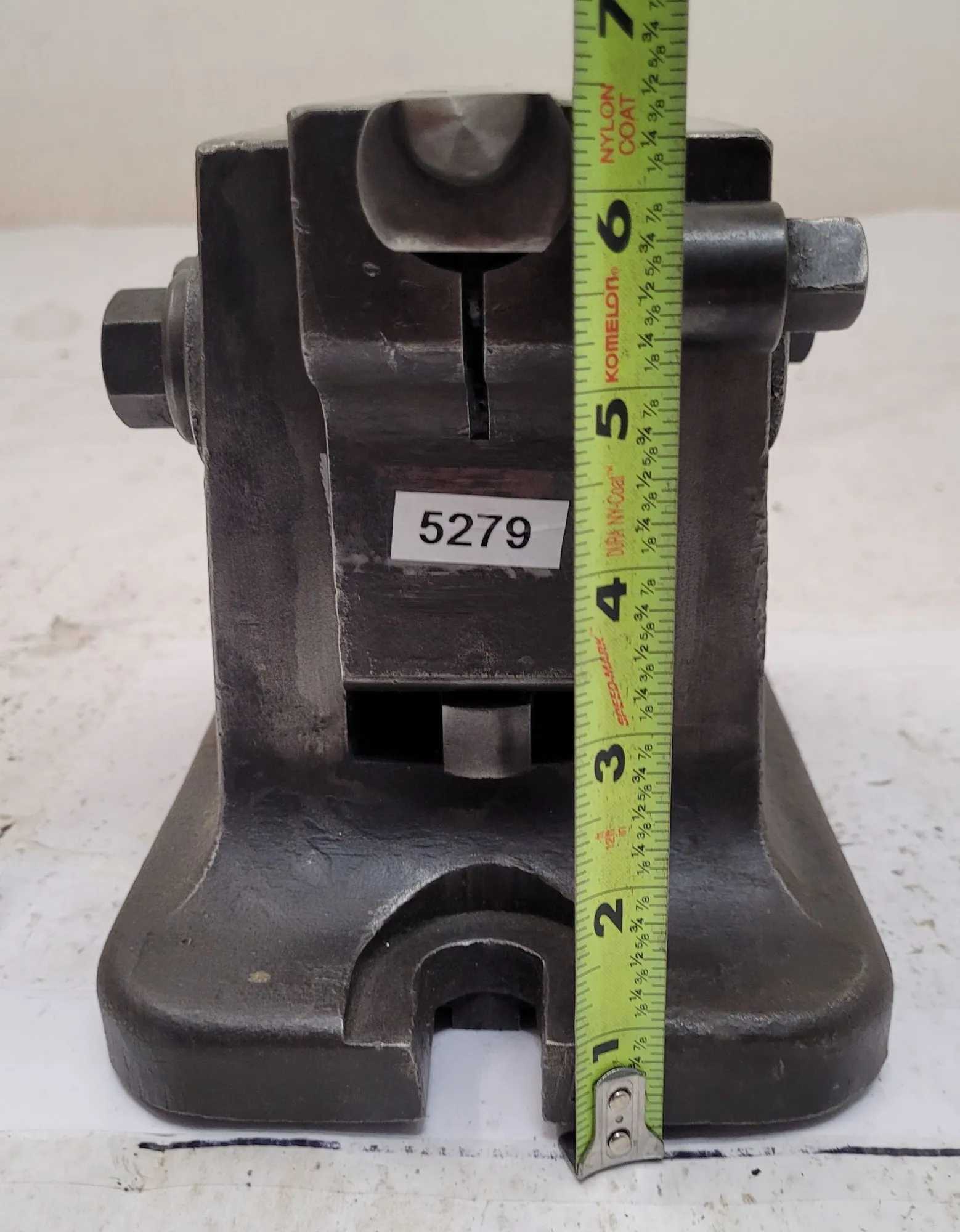 FRITZ WERNER ADJUSTABLE TAILSTOCK 6 3/8" TALL 7.5” LONG 5.5” WIDE - MACHINE TOOLING